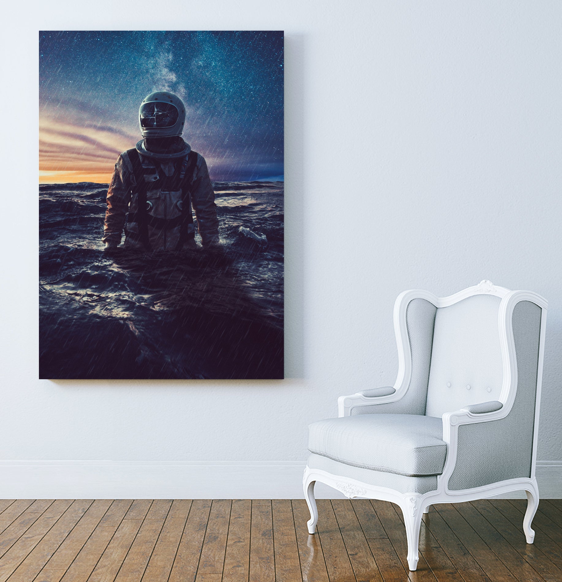 Stranded by Annisa Tiara Utami on GIANT ART - blue photo manipulation