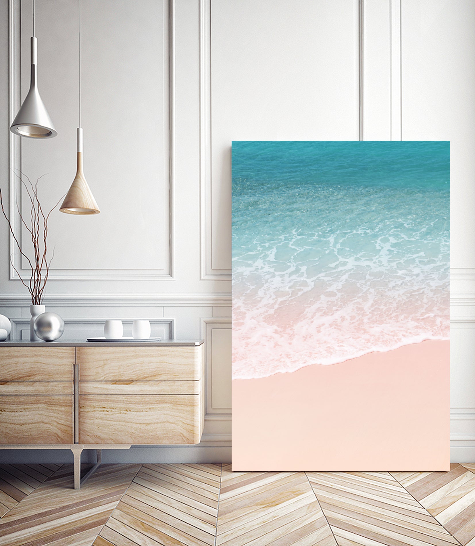 Caribbean Ocean Bliss #1 #tropical #wall #decor #art by Anita & Bella Jantz on GIANT ART - orange photo manipulation