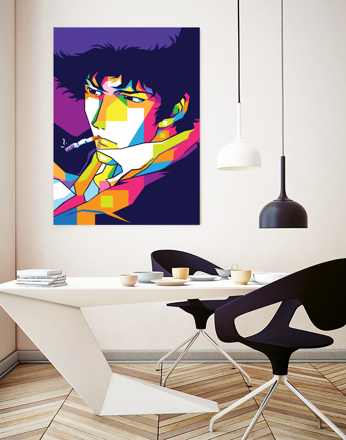 Spike Spiegel by Art Style on GIANT ART - white digital painting