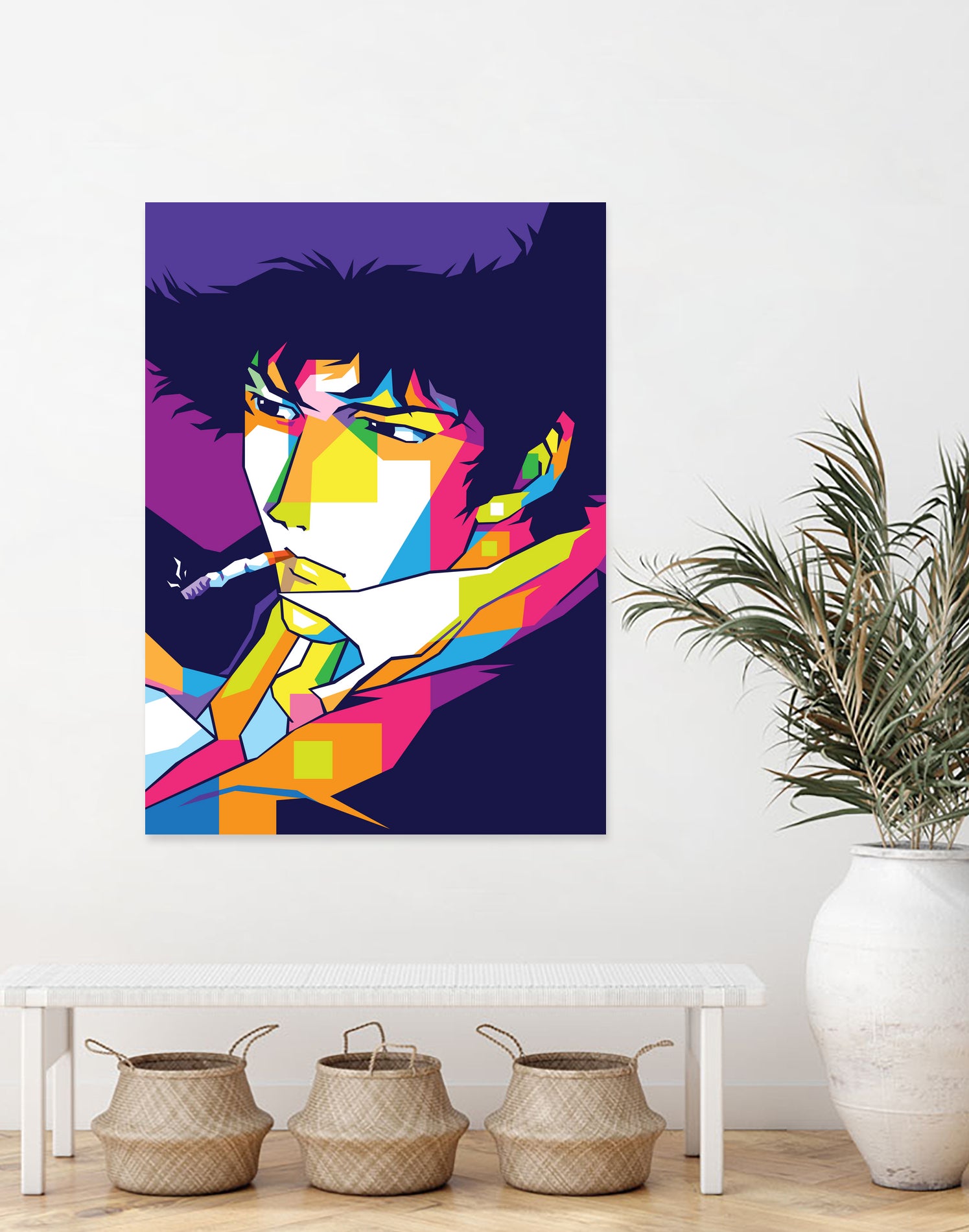 Spike Spiegel by Art Style on GIANT ART - white digital painting