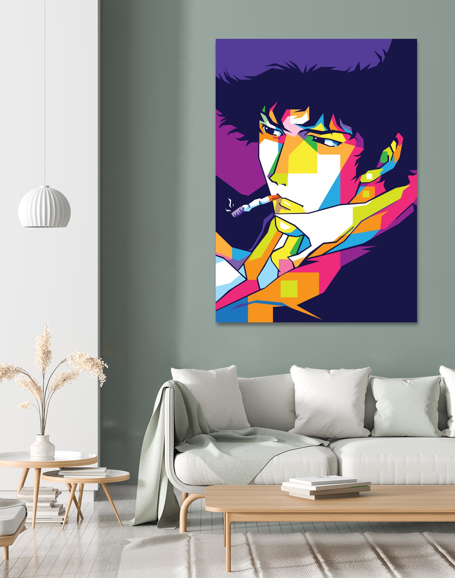 Spike Spiegel by Art Style on GIANT ART - white digital painting