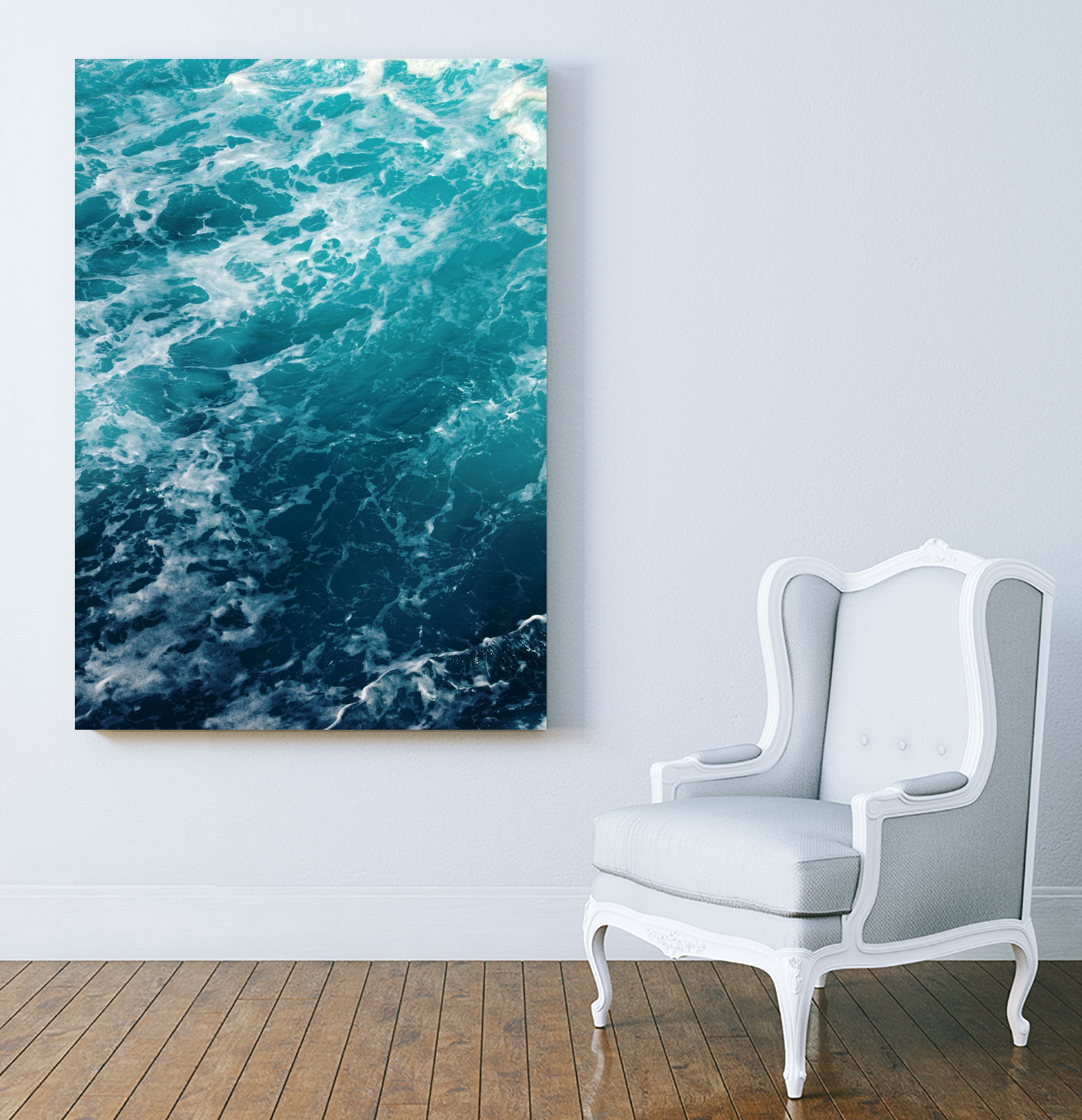 Sea Waves Dream #2 #ocean #wall #decor #art by Anita & Bella Jantz on GIANT ART - blue photo manipulation