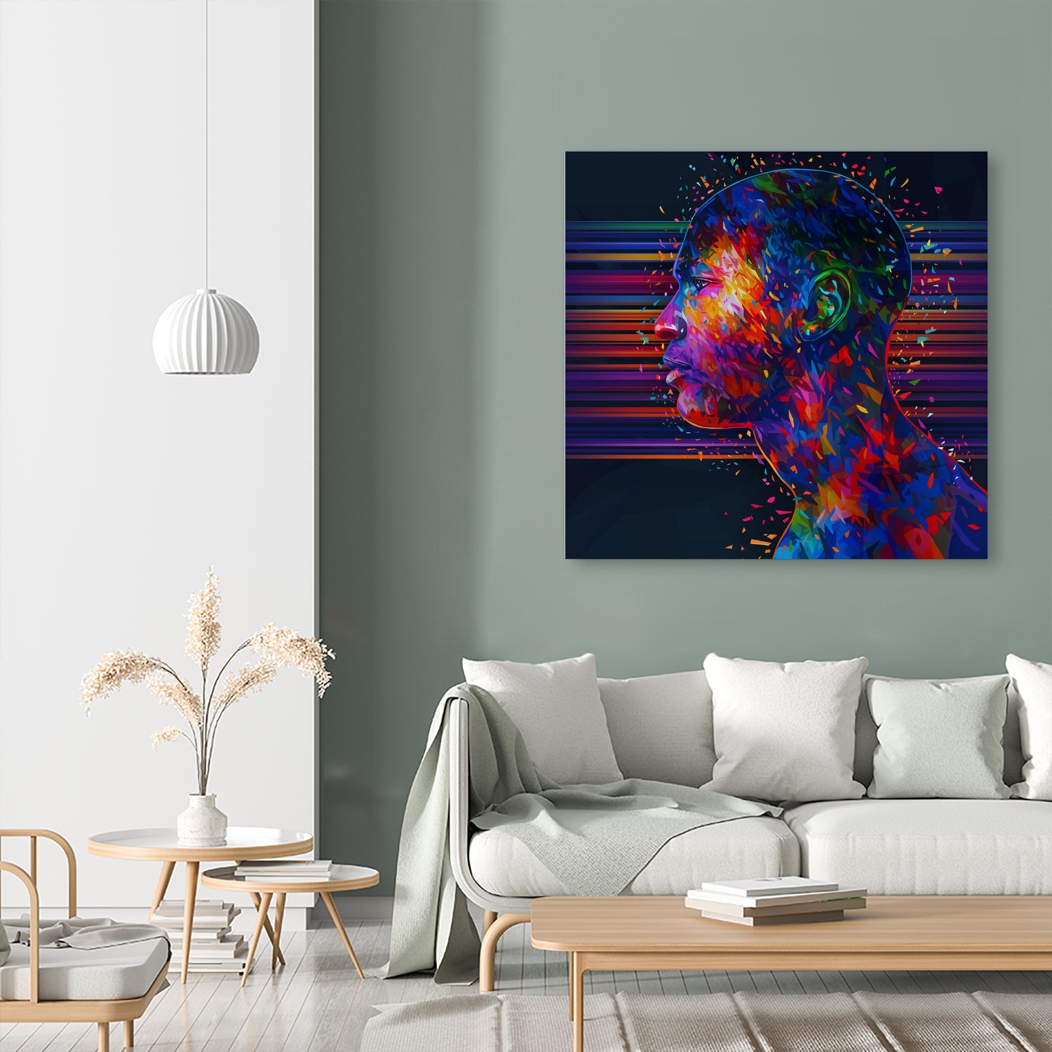 Abstract Jordan by Alessandro Pautasso on GIANT ART - fuchsia digital painting