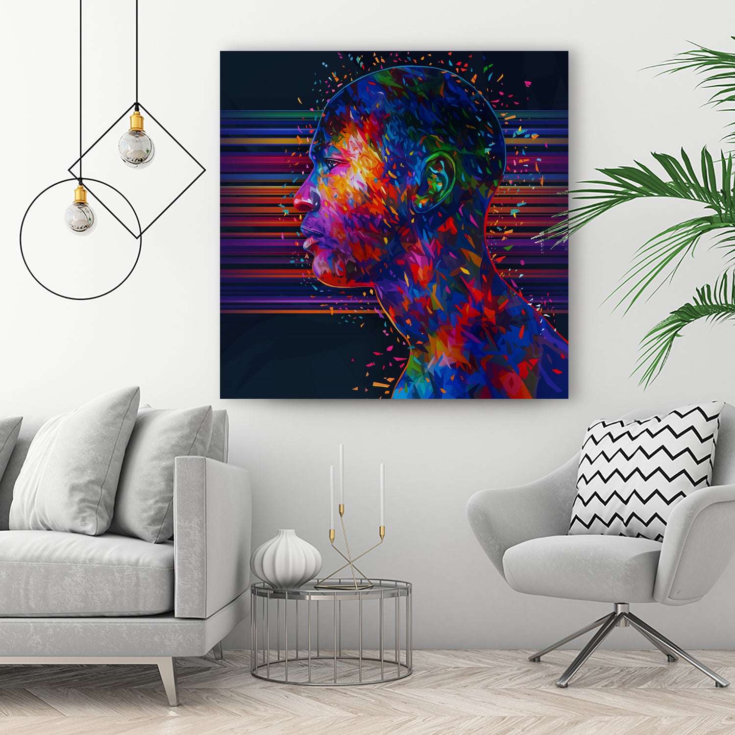 Abstract Jordan by Alessandro Pautasso on GIANT ART - fuchsia digital painting