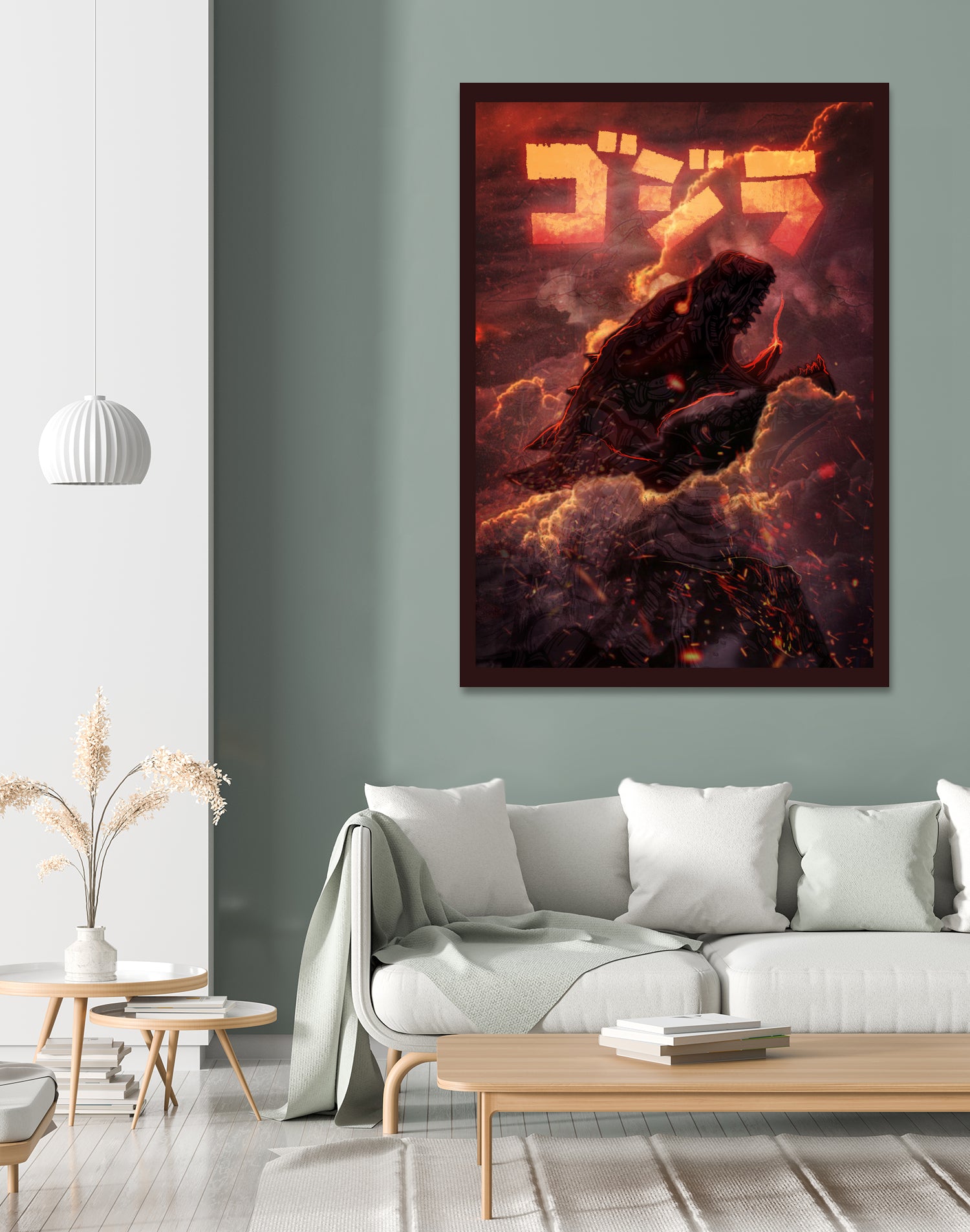 GODZILLA by Ibal Hirata on GIANT ART - black digital painting