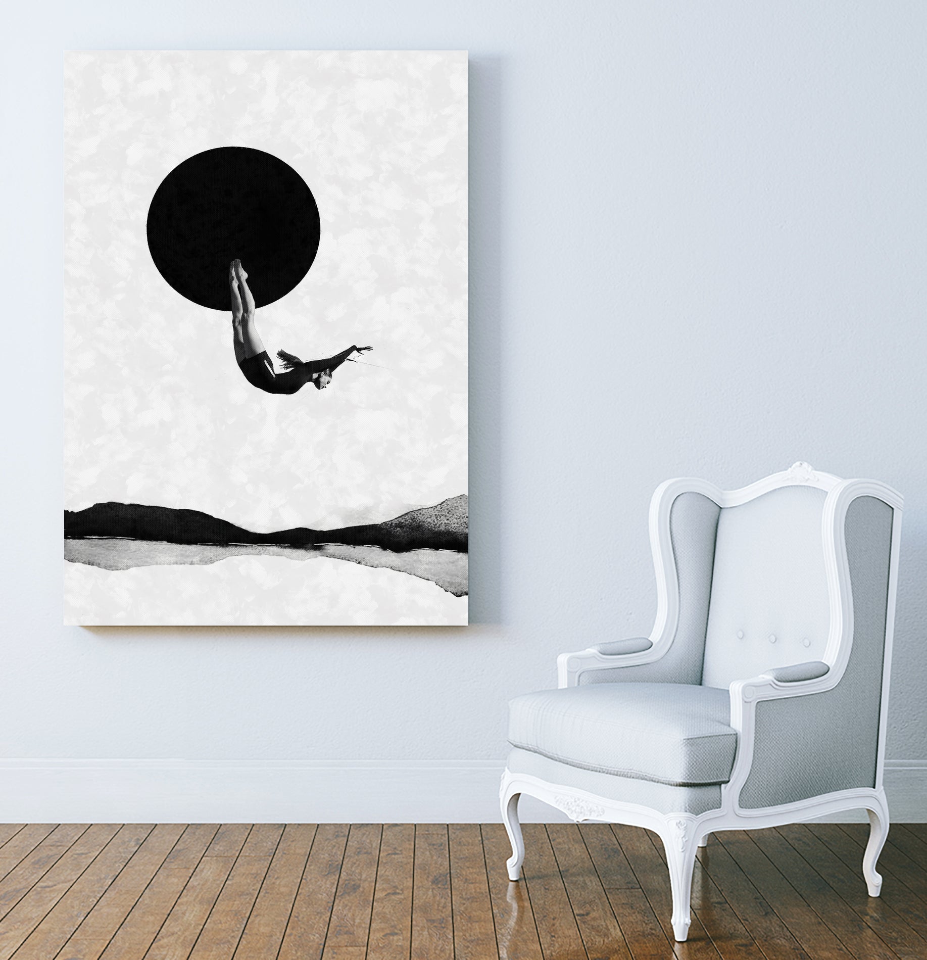 Taking the leap by Menelaos Trompoukis on GIANT ART - gray digital drawing