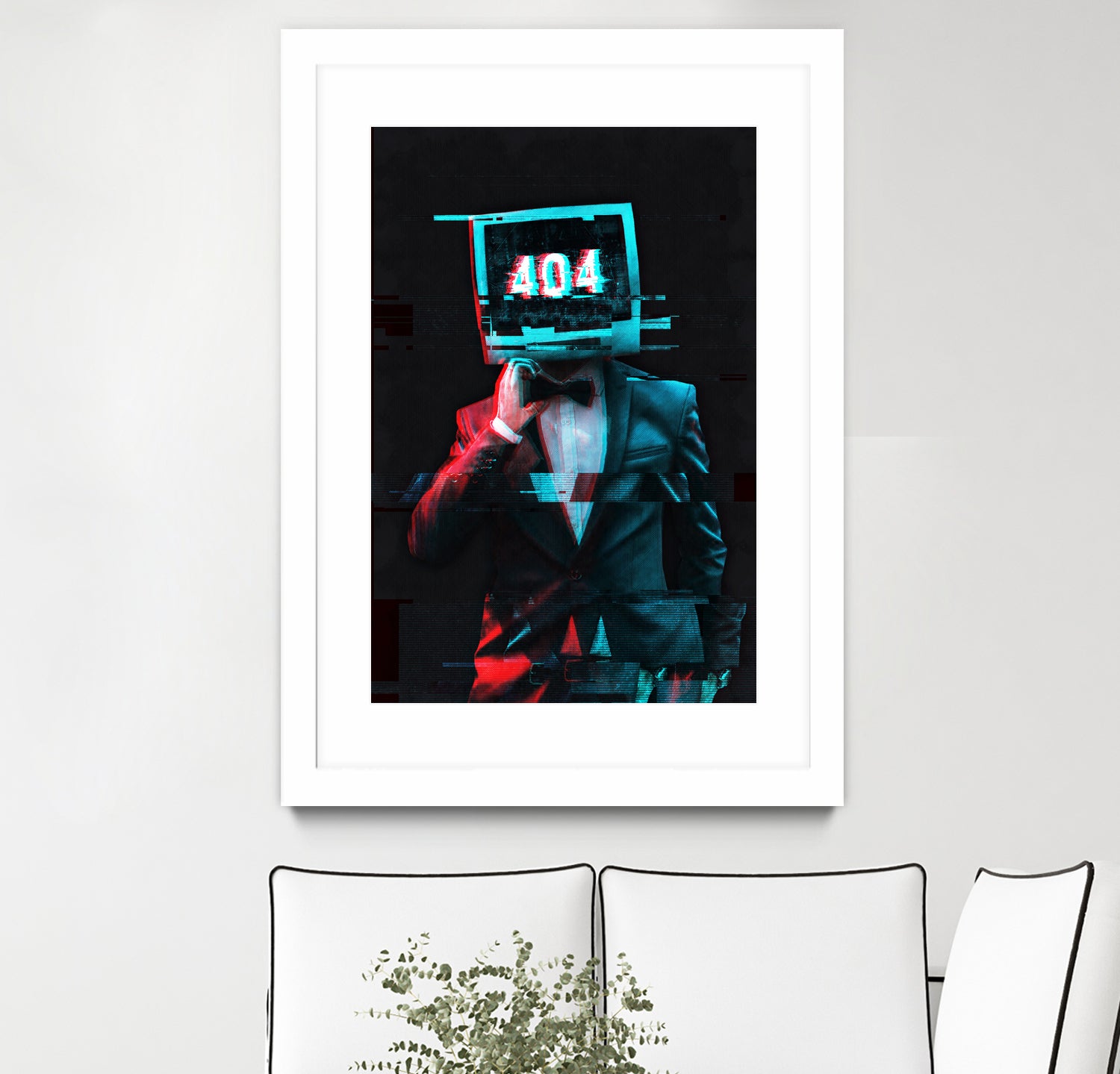404 by Menelaos Trompoukis on GIANT ART - black digital painting
