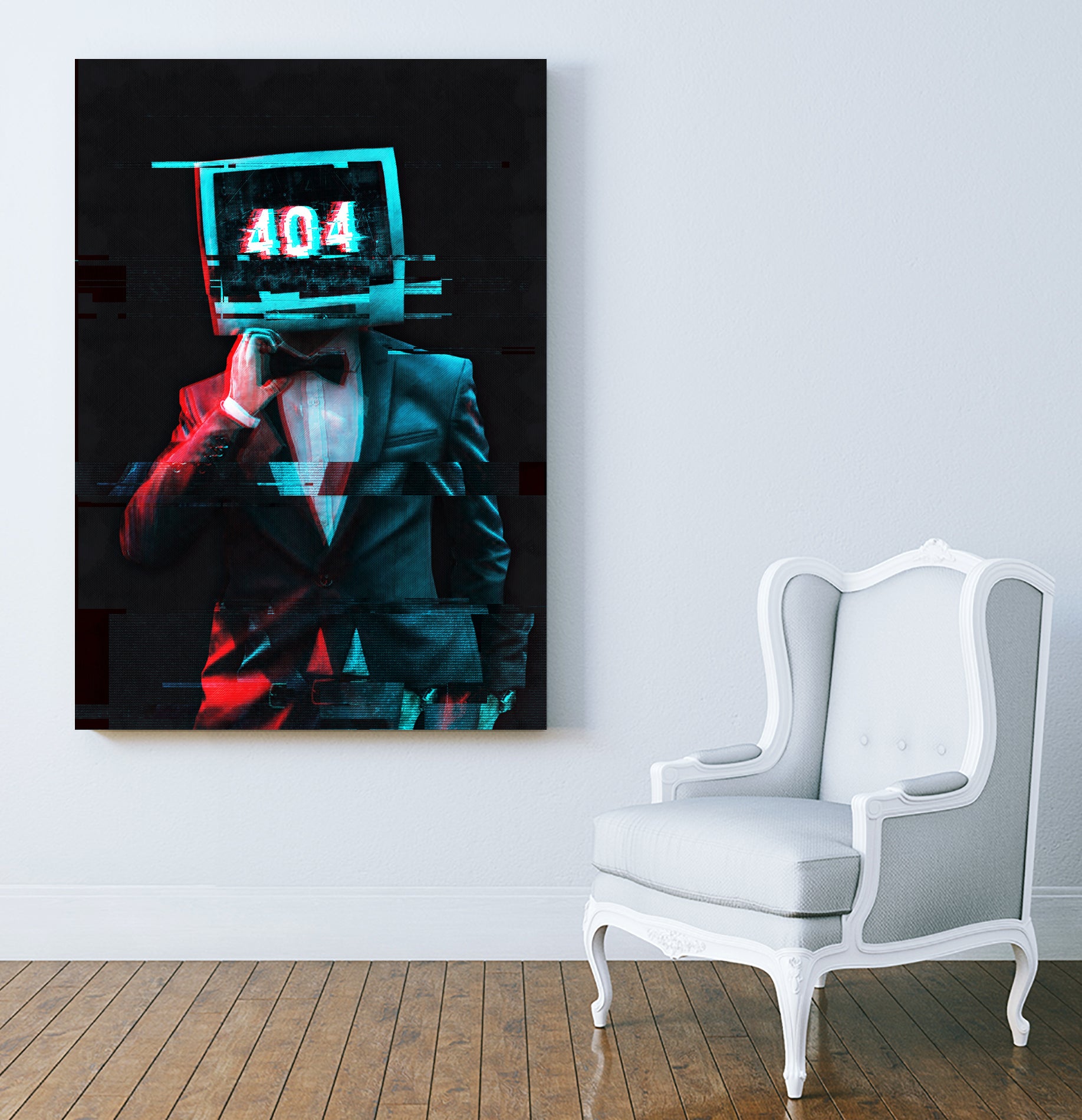 404 by Menelaos Trompoukis on GIANT ART - black digital painting