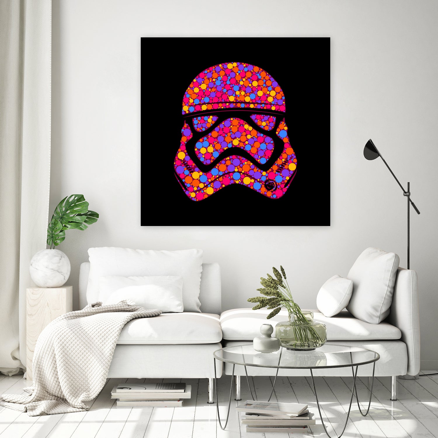 Stormtrooper | Star Wars | Pop Art by William Cuccio on GIANT ART - pink digital painting