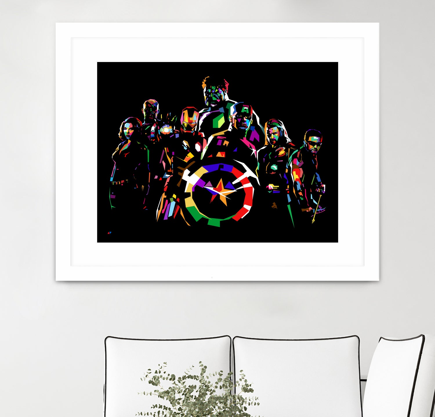 avengers pop art wpap by Ahmad Nusyirwan on GIANT ART - black digital drawing