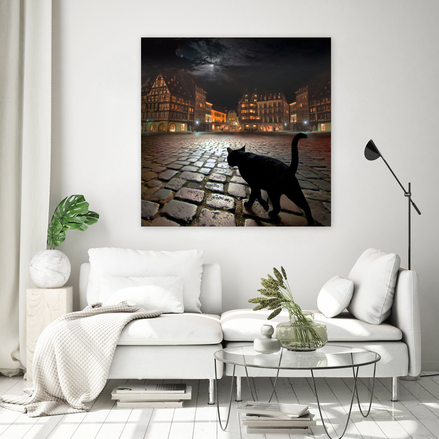 Strasburg's Night by Igor Zenin on GIANT ART - black digital painting