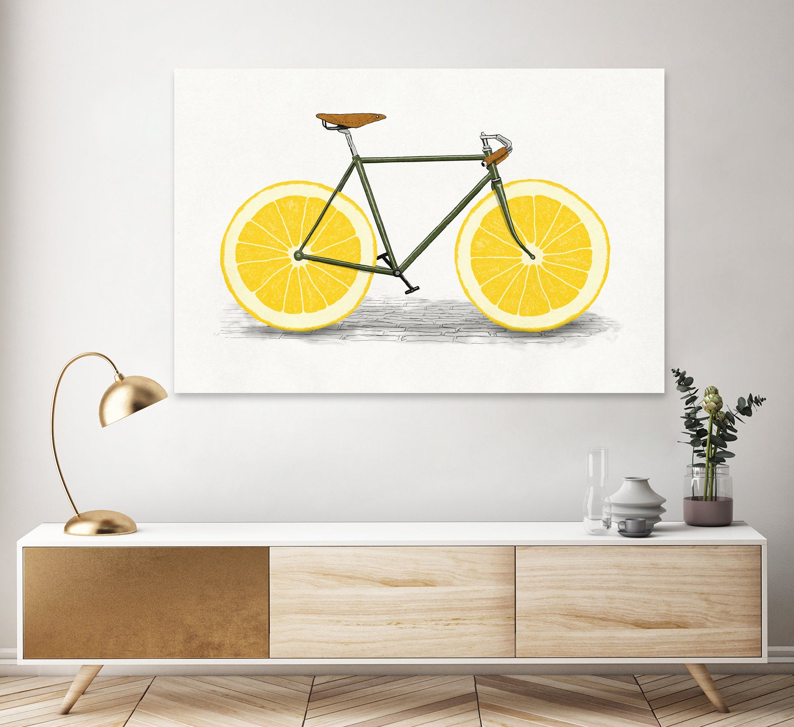 Zest by Florent Bodart on GIANT ART - yellow digital painting