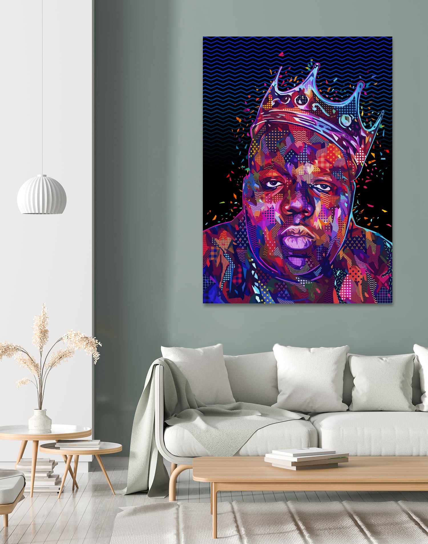 Pop Notorious by Alessandro Pautasso on GIANT ART - black digital painting