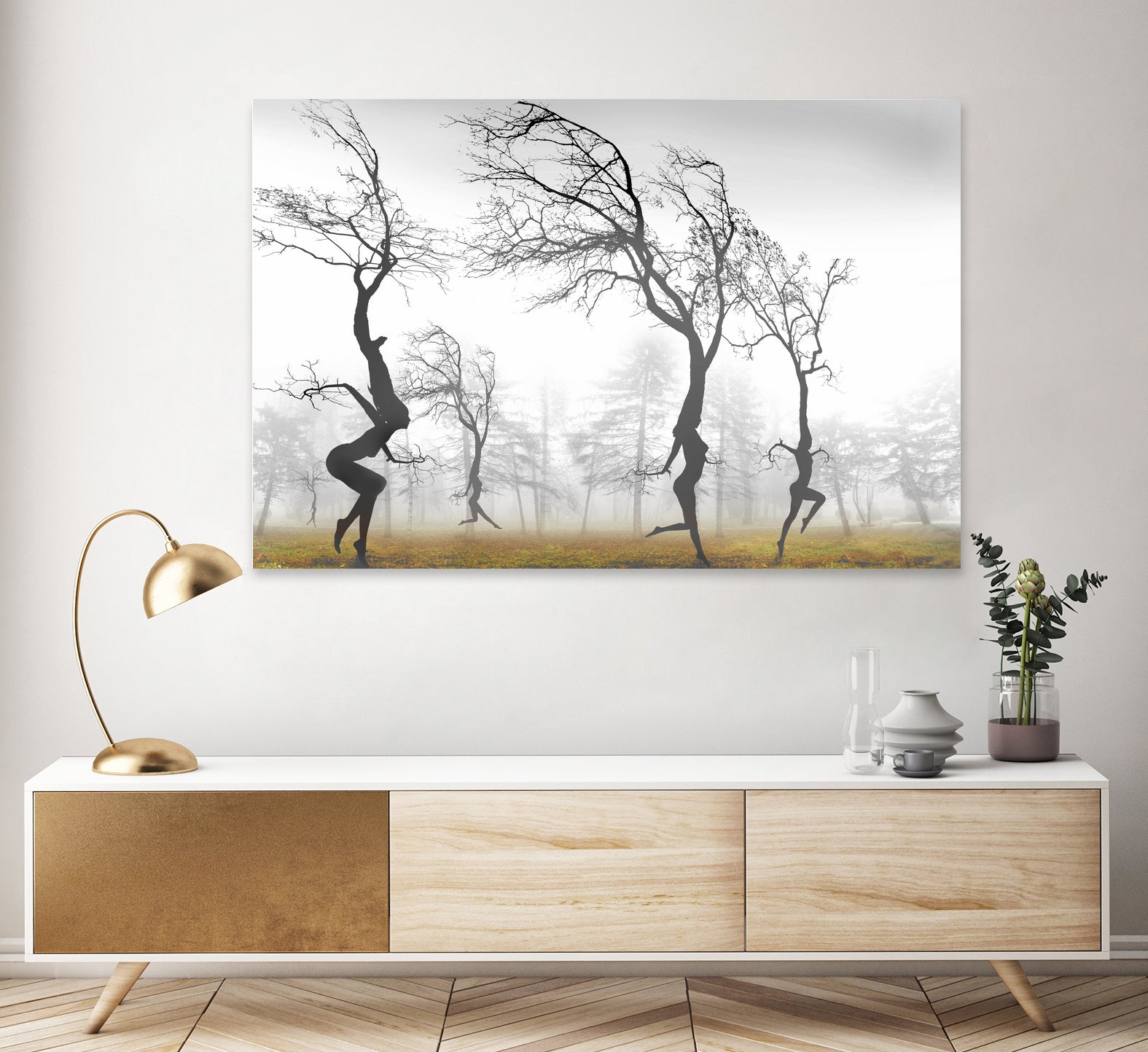 In The Mist by Igor Zenin on GIANT ART - black digital painting