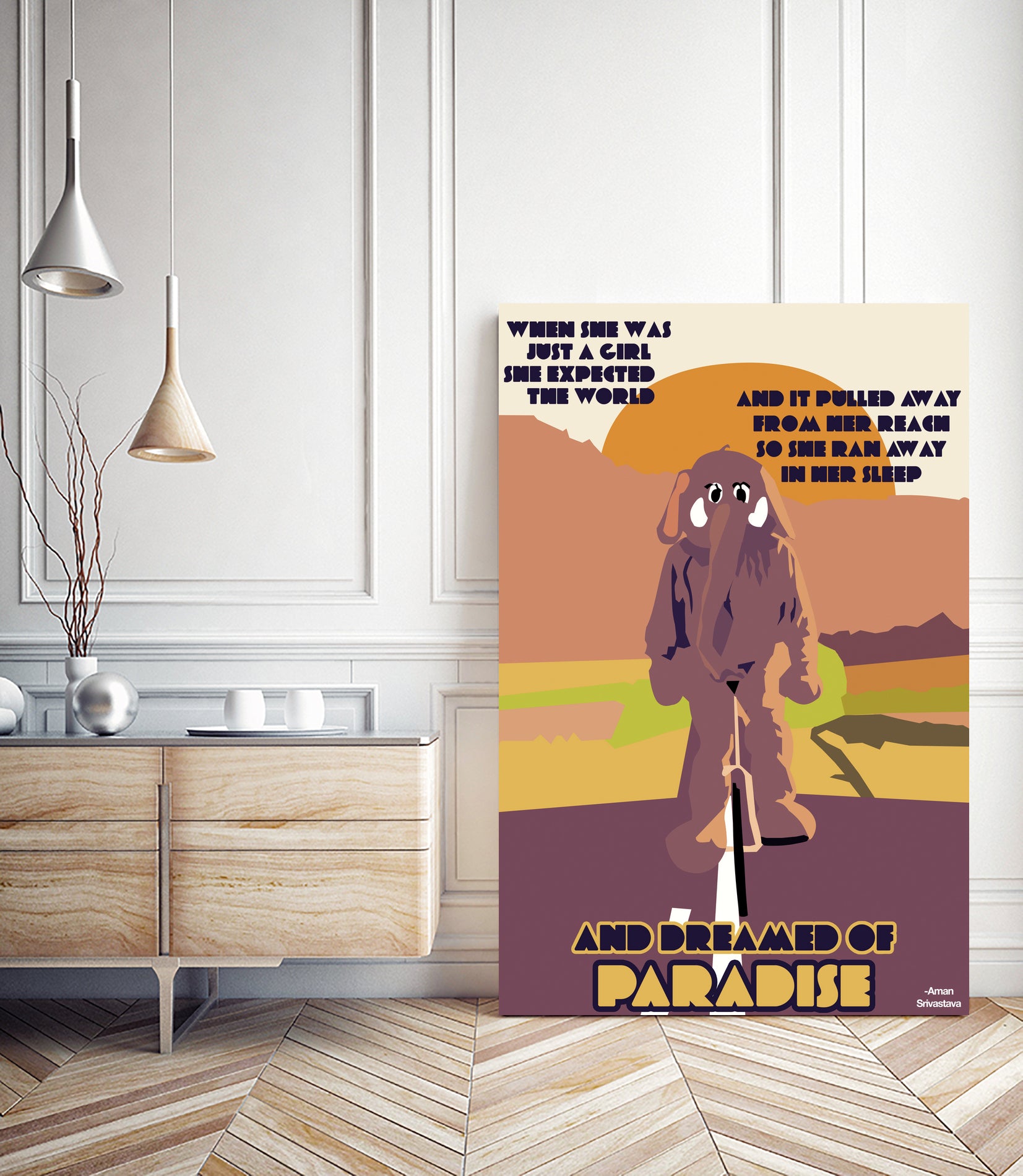 Coldplay- Paradise by Aman Srivastava on GIANT ART - yellow digital drawing