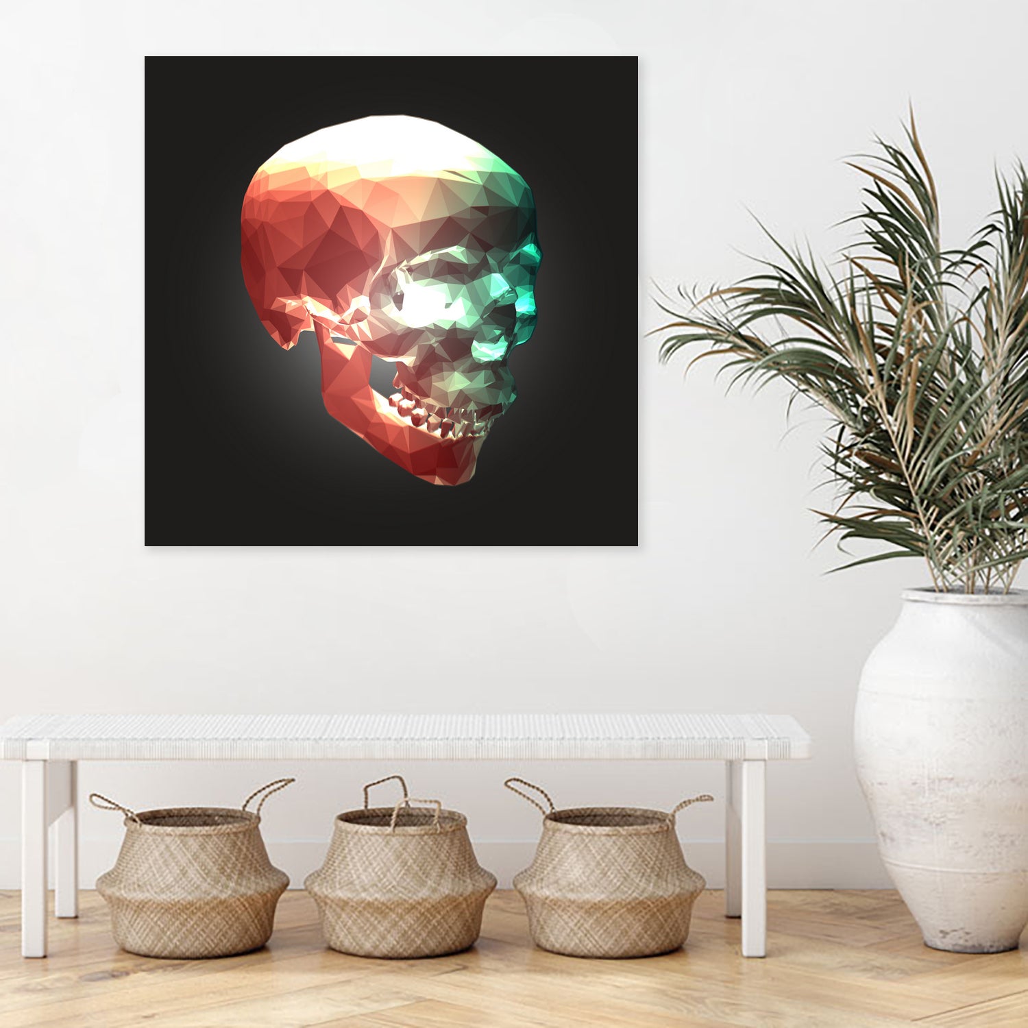 Crystal Skull by Aimer Heinz on GIANT ART - red 3d art