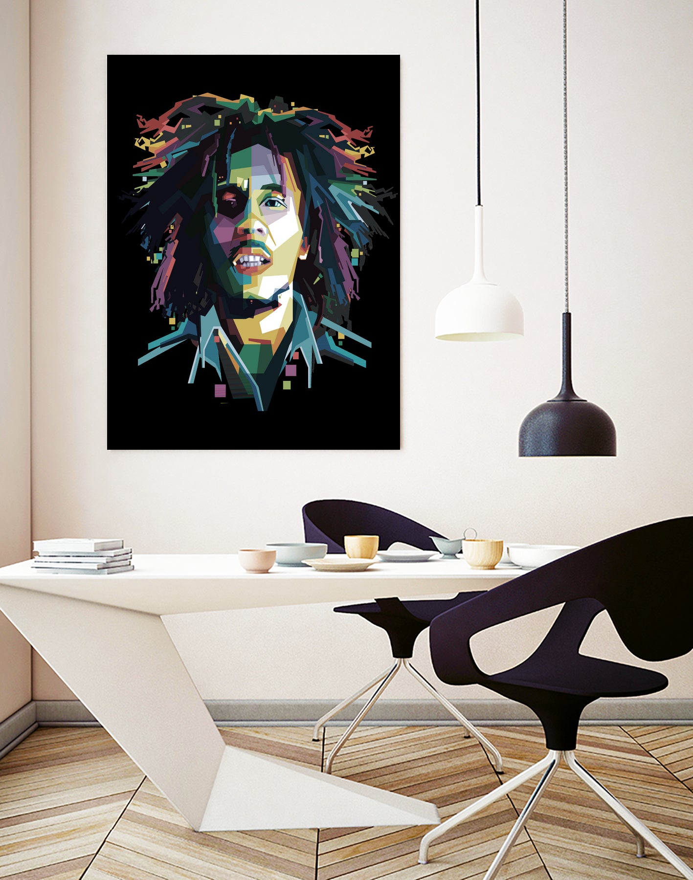 BOB MARLEY by Aan Susanto on GIANT ART - black character design