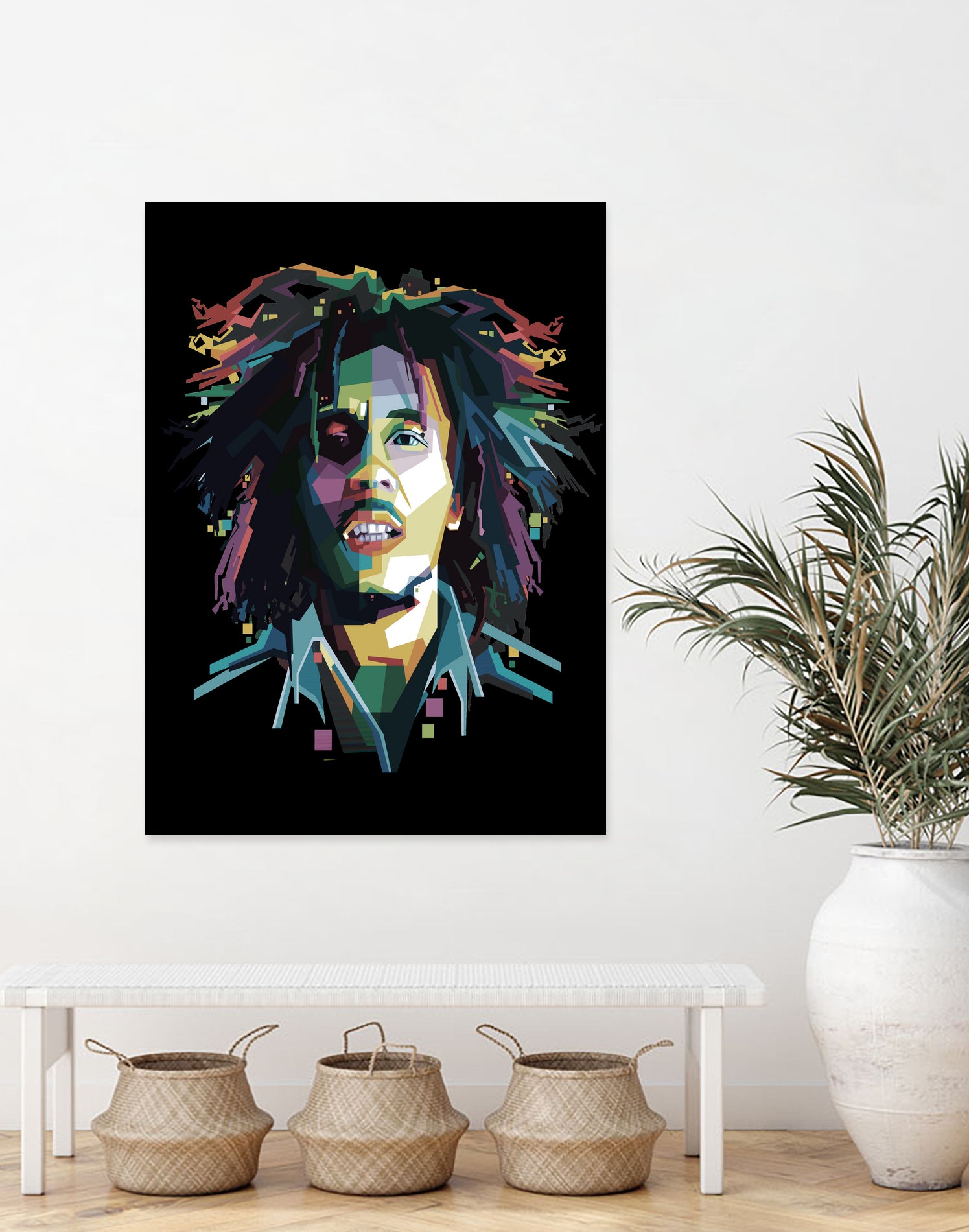 BOB MARLEY by Aan Susanto on GIANT ART - black character design