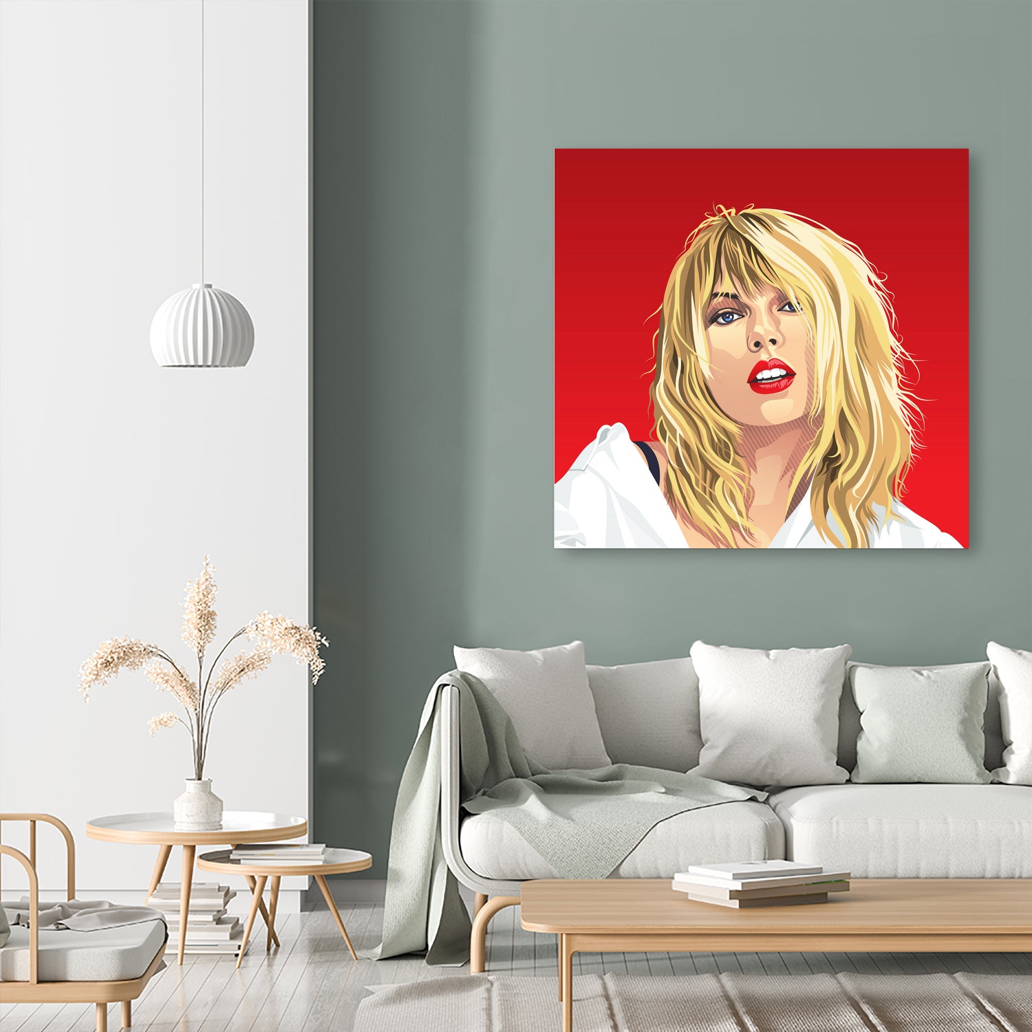 Taylor Swift RED by Laksana Ardie on GIANT ART - red photo illustration