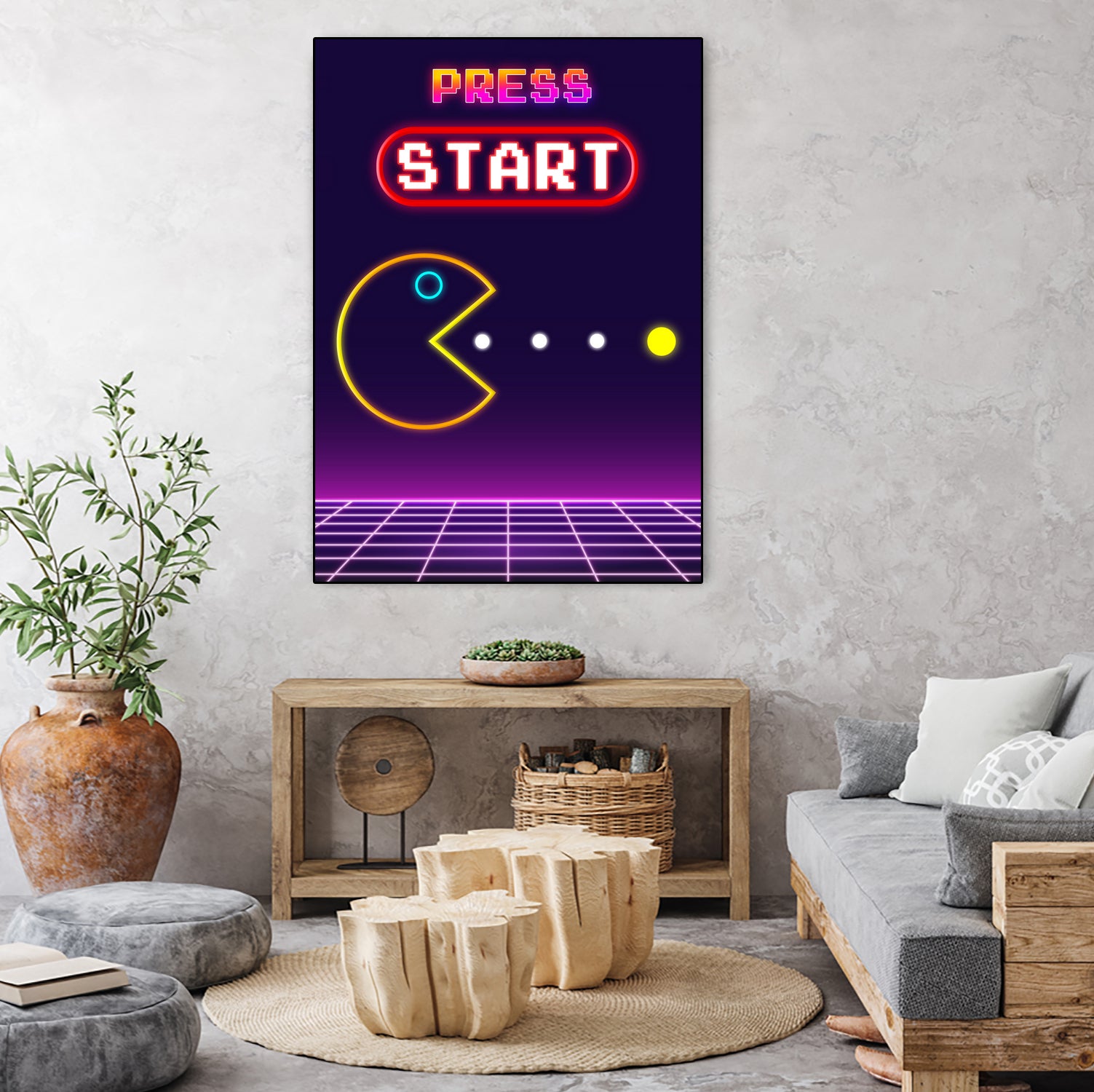 Pacman by ishan mishra on GIANT ART - white digital drawing