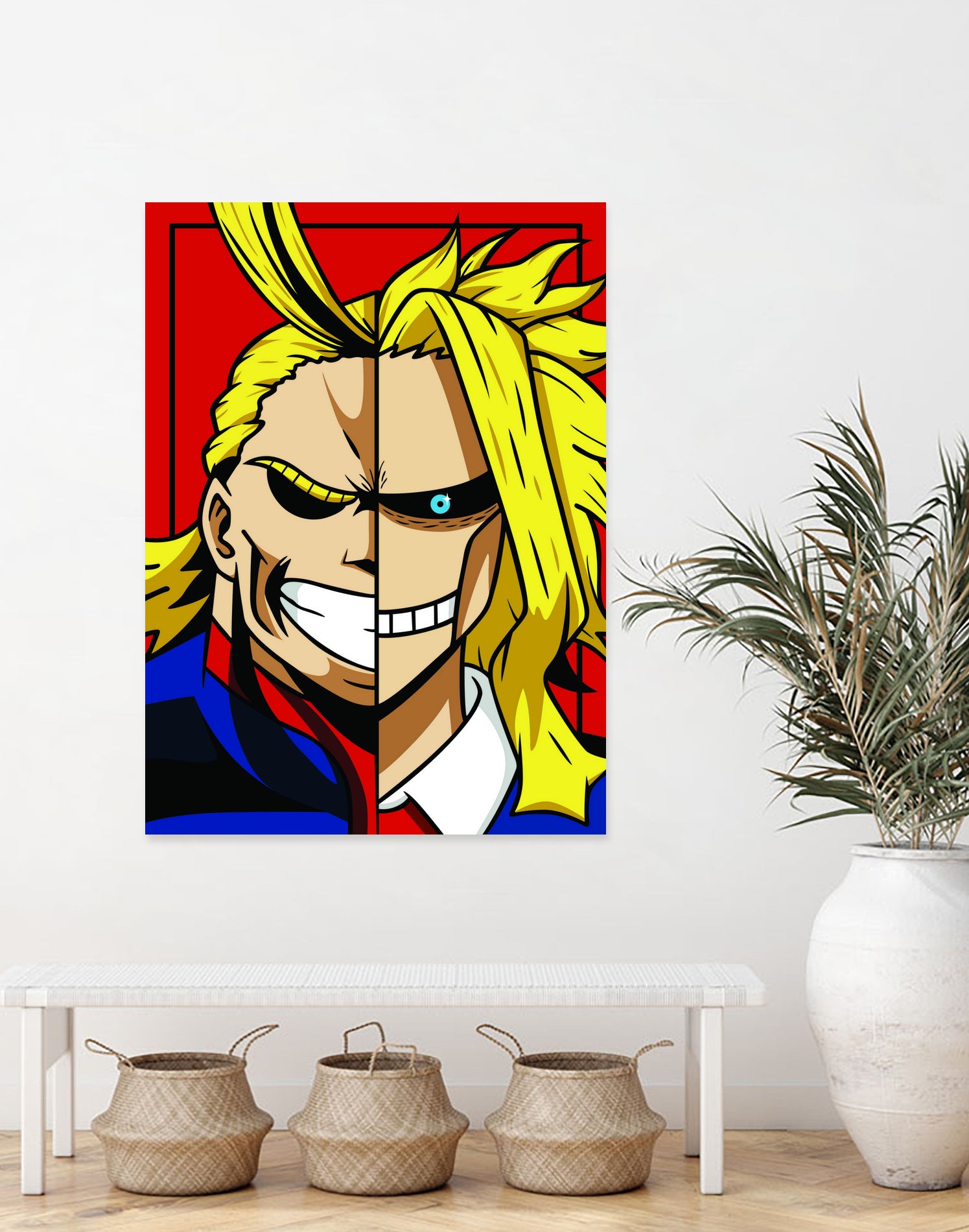 ALL MIGHT My Hero Academia by Muhamat Azmi Muna on GIANT ART - white character design