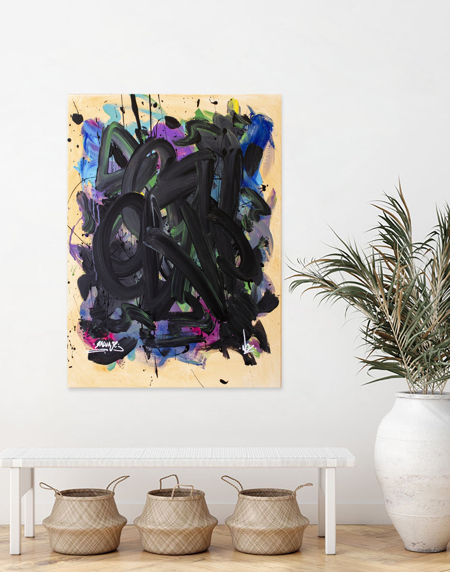 Salvaje by Nozvvu vvu on GIANT ART - black typography