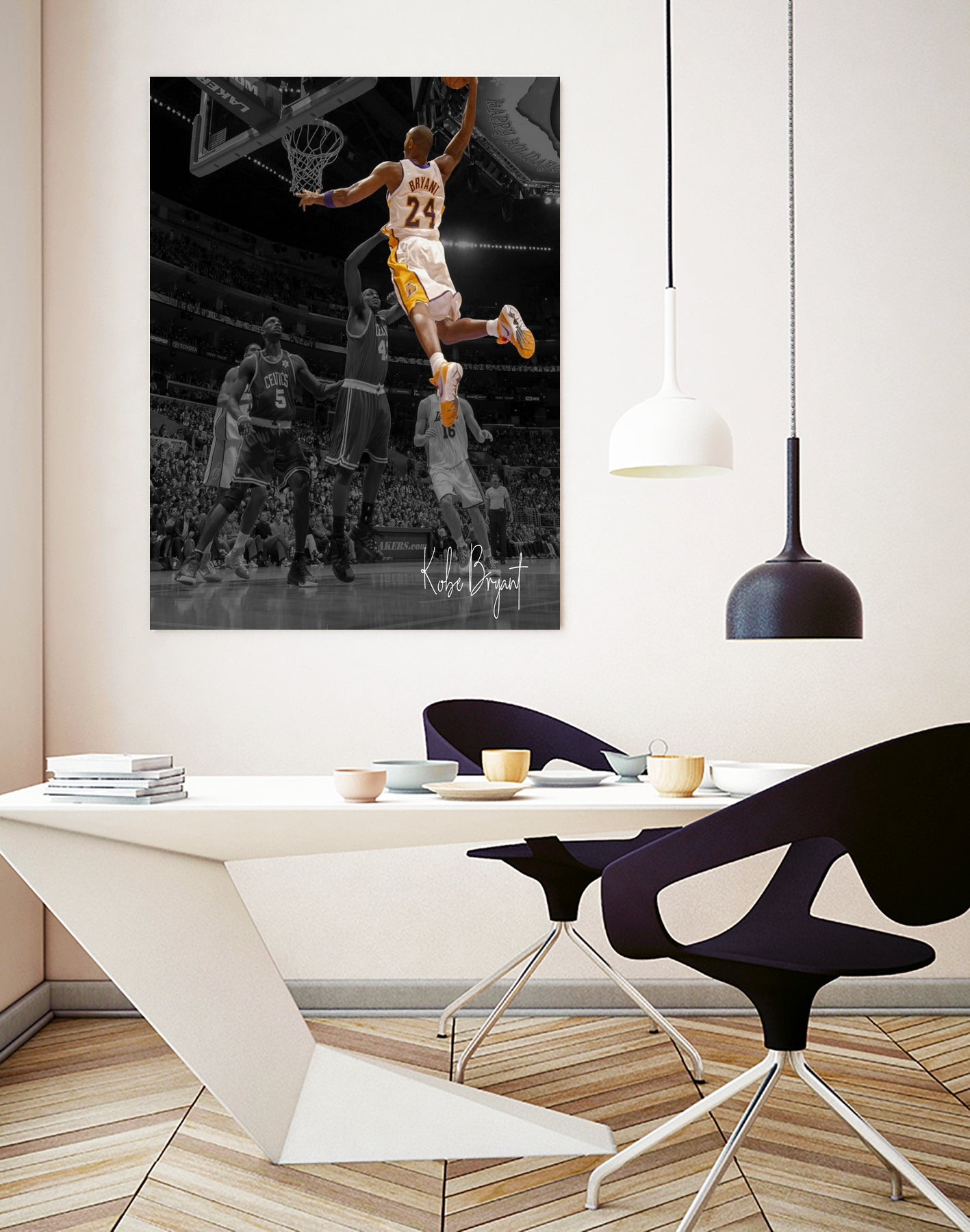 Kobe Bryant Basketball by Septiyan Nugroho on GIANT ART - white digital painting