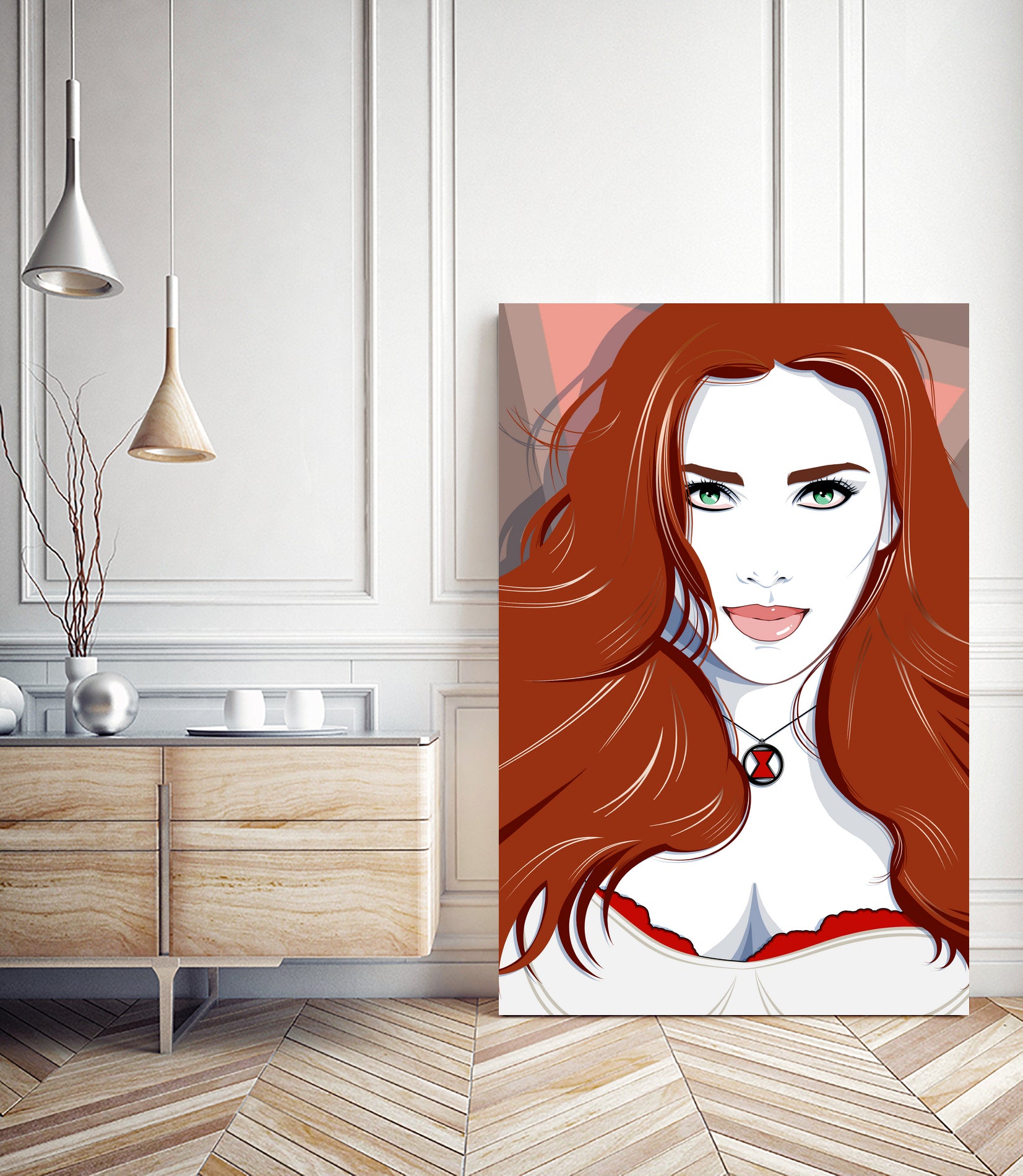 WIDOWMAKER by Ron Santiano on GIANT ART - orange digital drawing