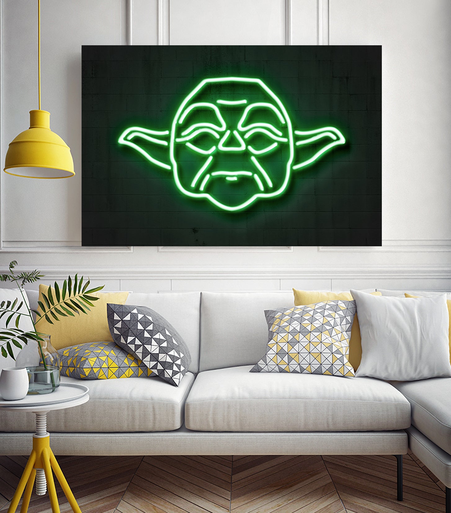 Yoda by Octavian Mihai Mielu on GIANT ART - green character design