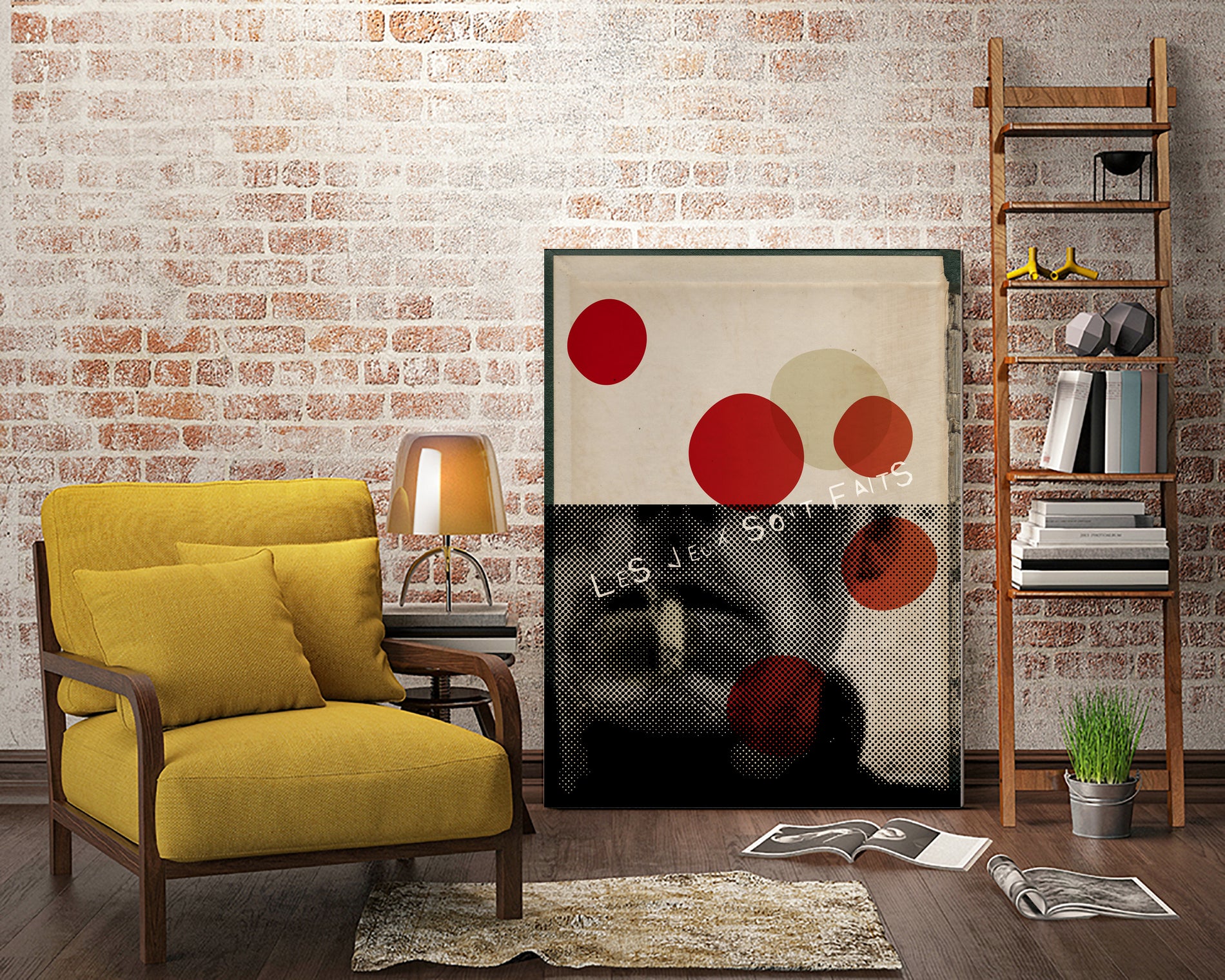 Les Jeux Sont Faits by Aimer Heinz on GIANT ART - red photo illustration