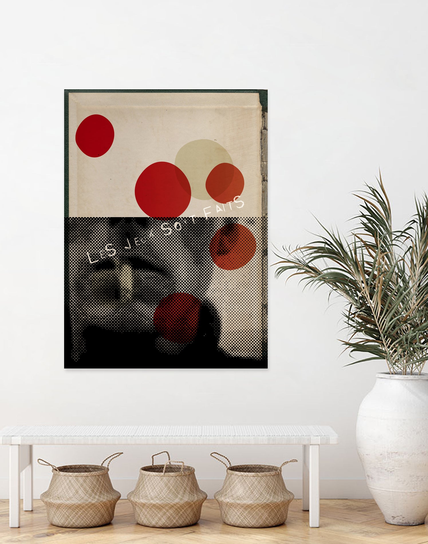 Les Jeux Sont Faits by Aimer Heinz on GIANT ART - red photo illustration