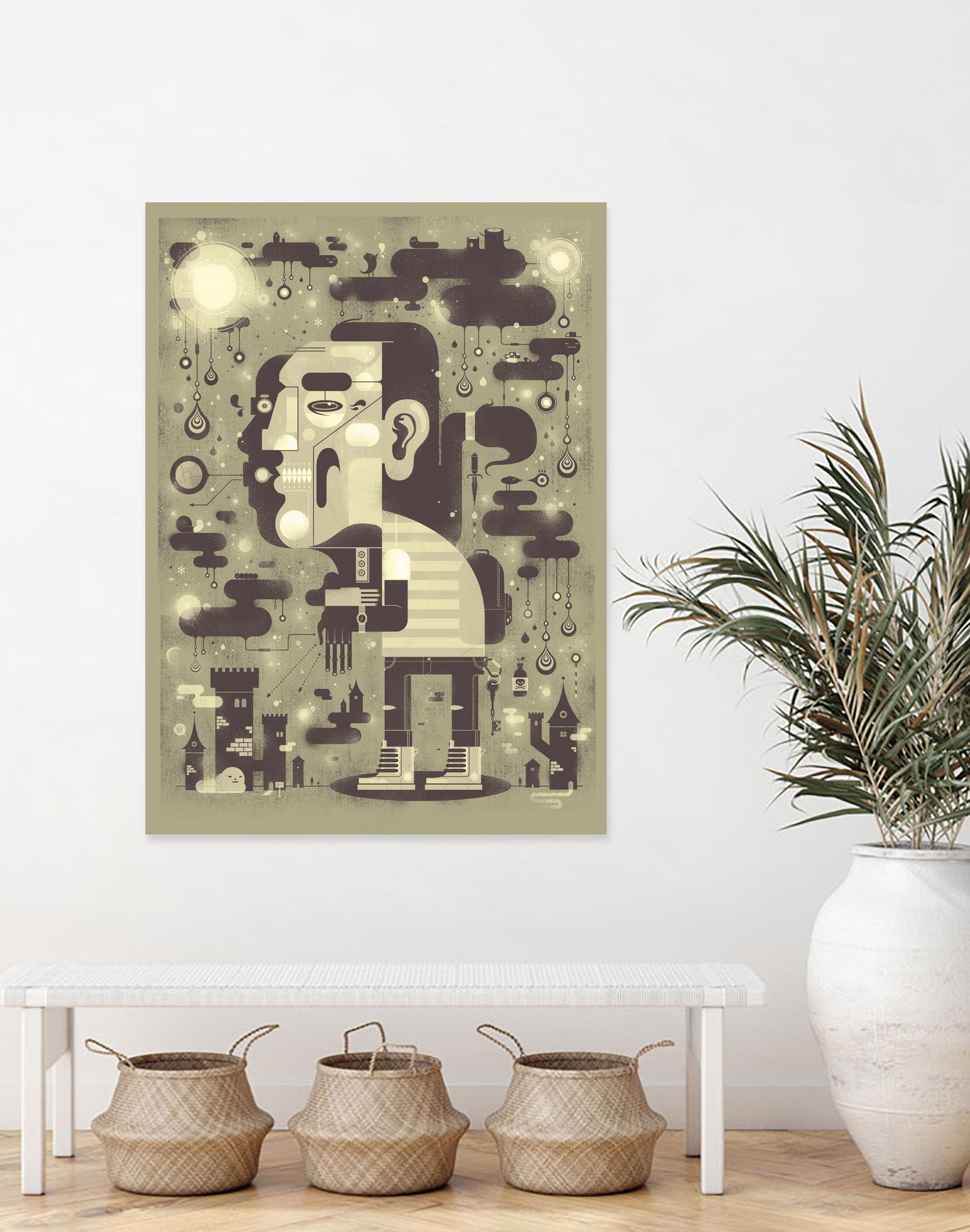 Microcosmos by Graham Erwin on GIANT ART - vector illustration