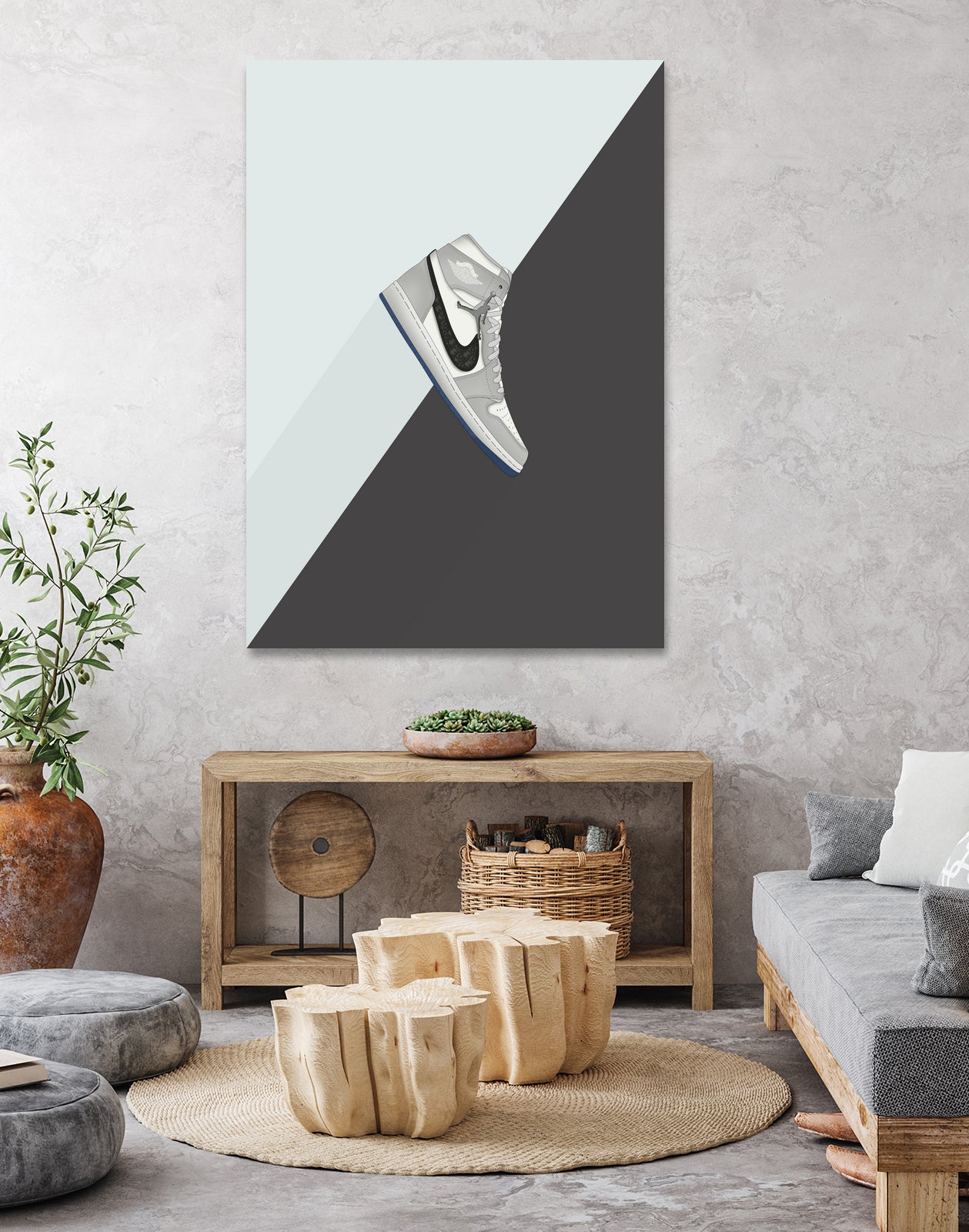 Sneakers D1OR by Yanuar Ahmat on GIANT ART - white digital drawing