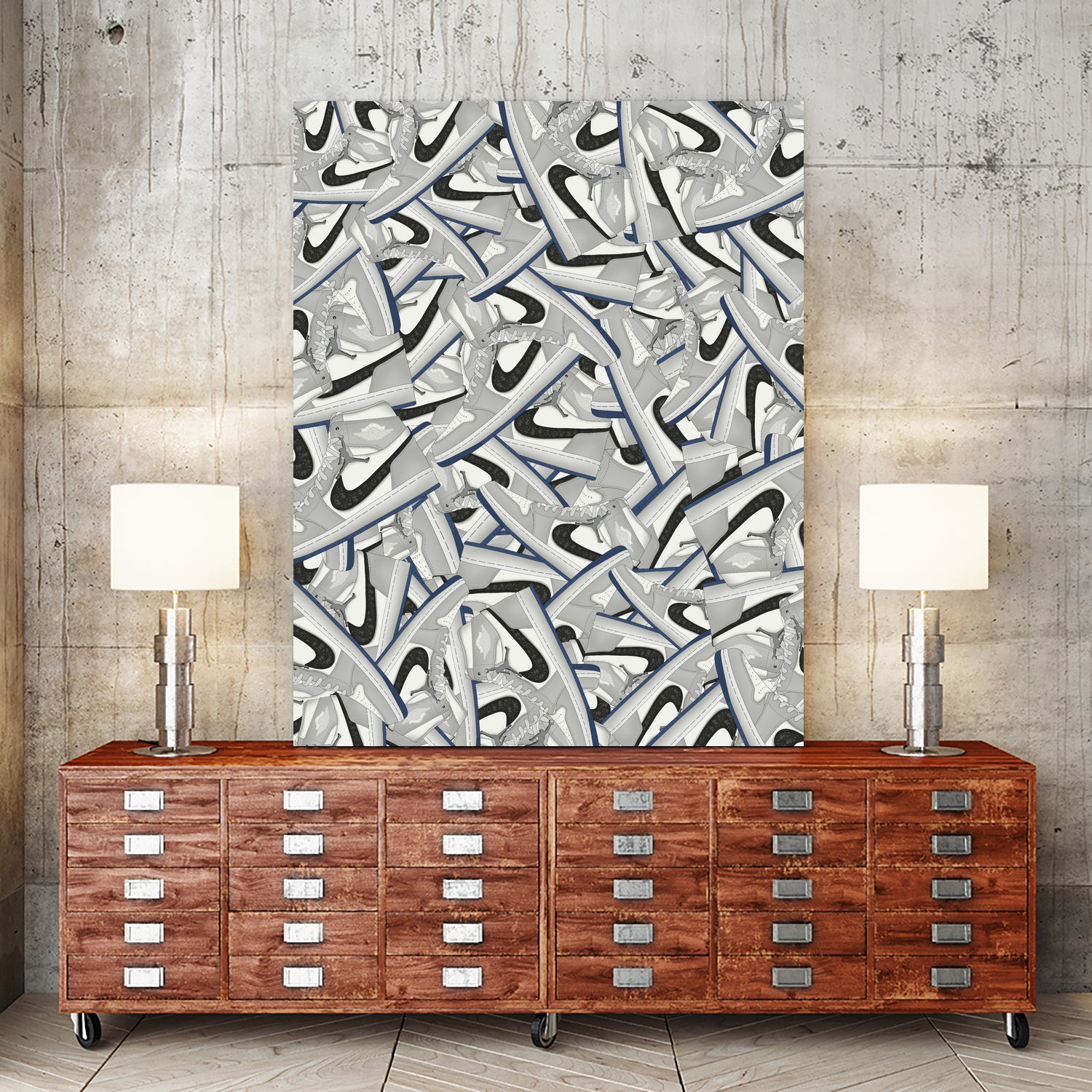 Sneakers hype by Yanuar Ahmat on GIANT ART - white digital drawing