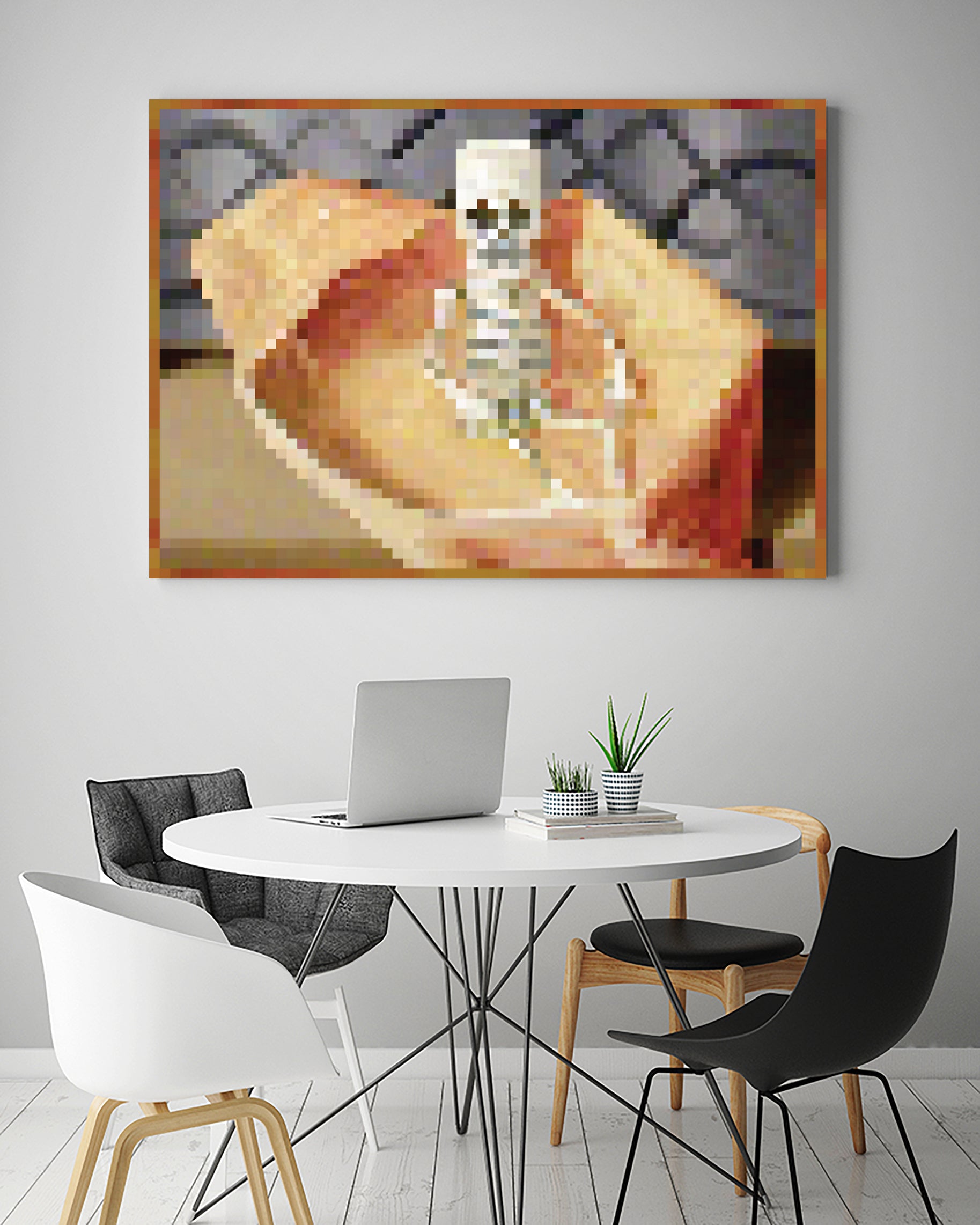 Minecraft Painting Mortal Coil by Javier Arrarte on GIANT ART - black game design