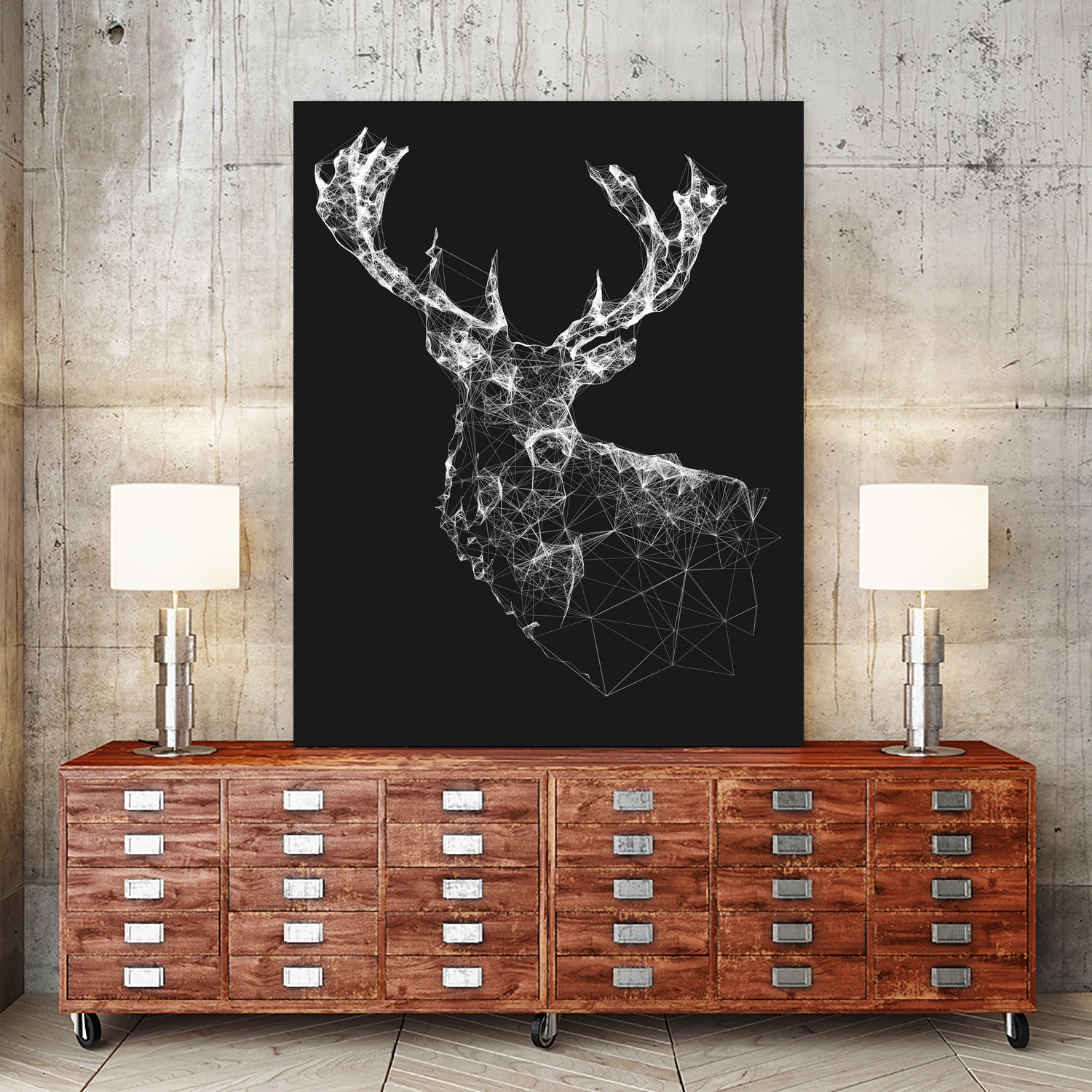 Deer Reader by Jordan Rogers on GIANT ART - vector illustration