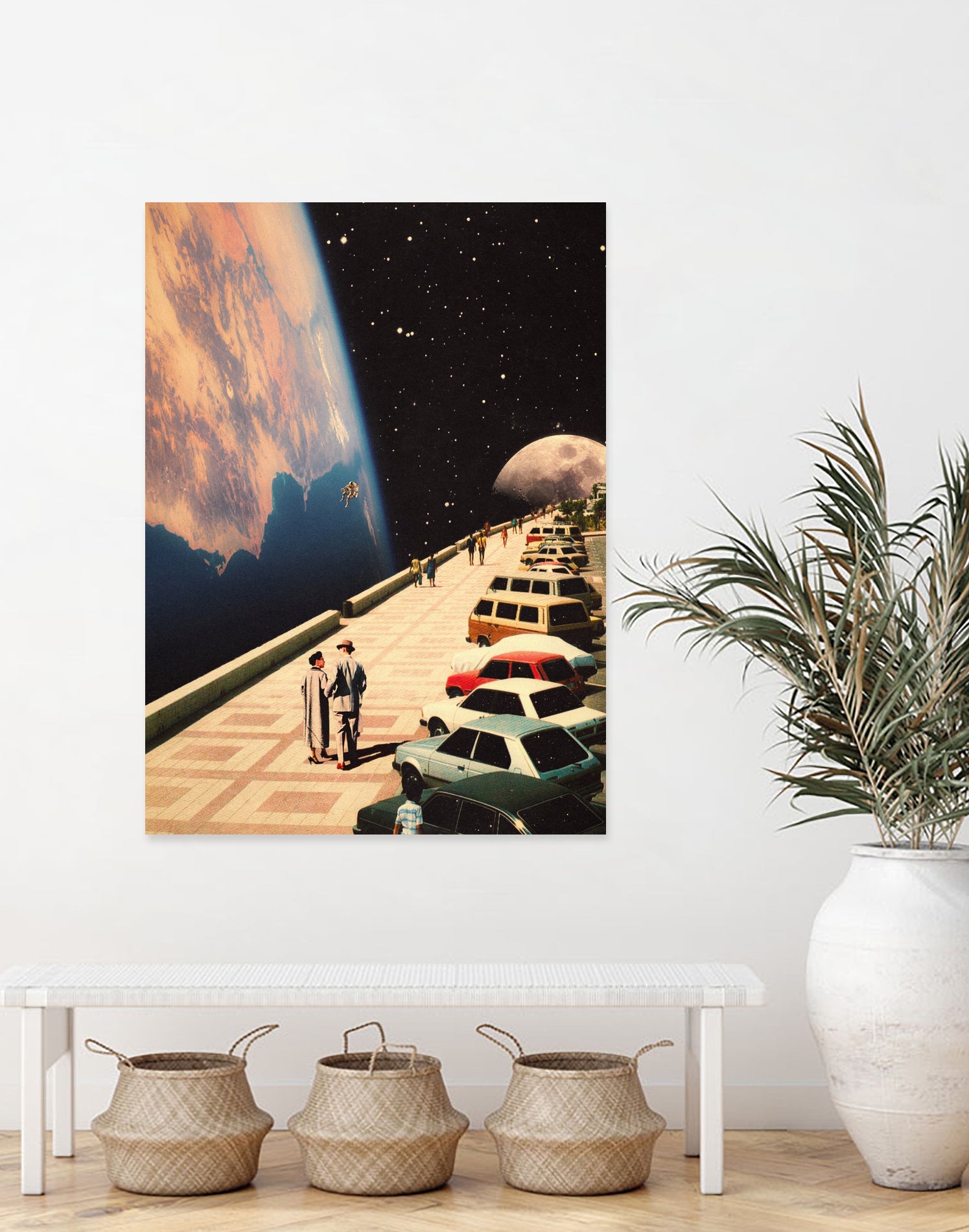 Space Promenade by Jonas Haeg on GIANT ART - black digital painting