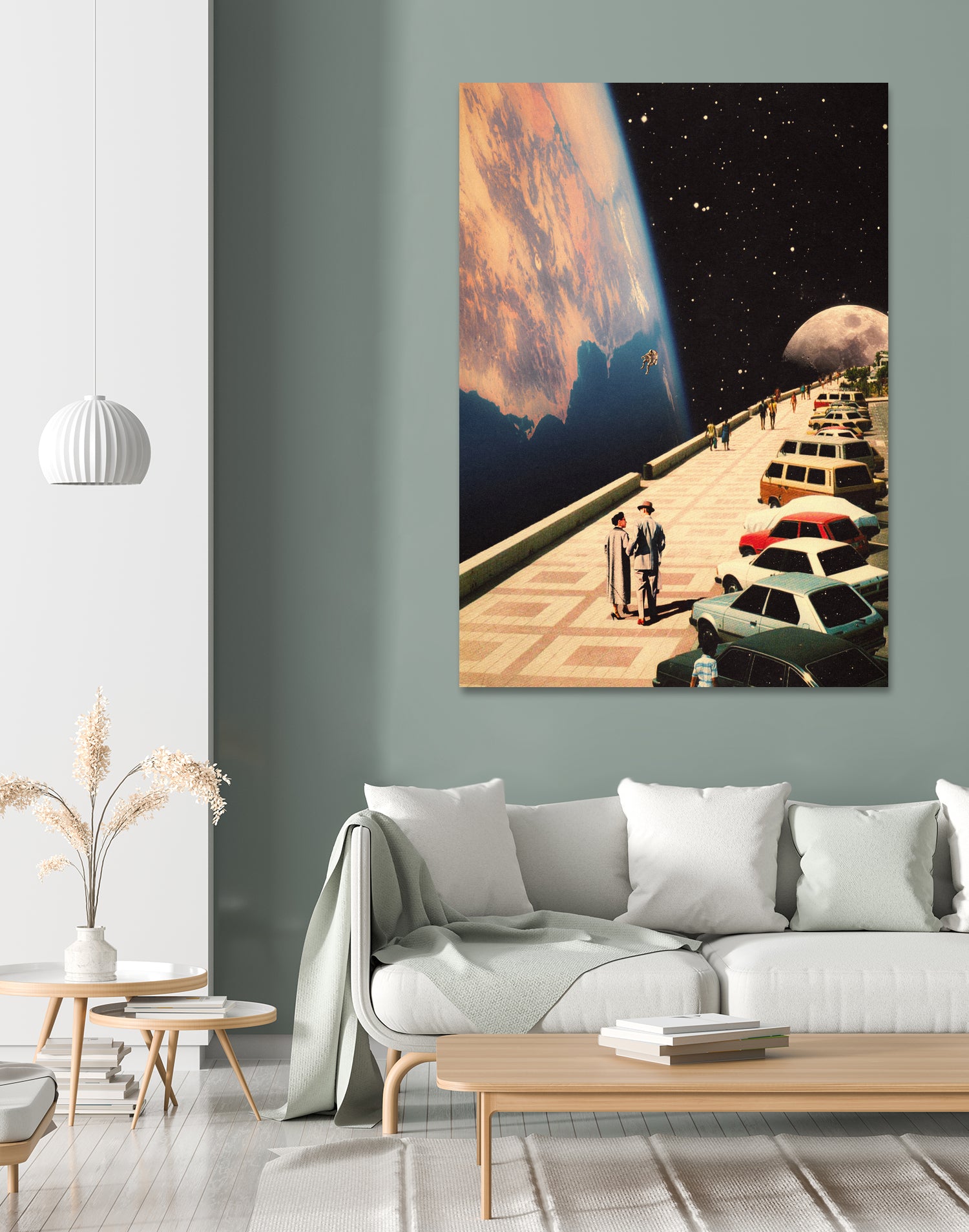 Space Promenade by Jonas Haeg on GIANT ART - black digital painting