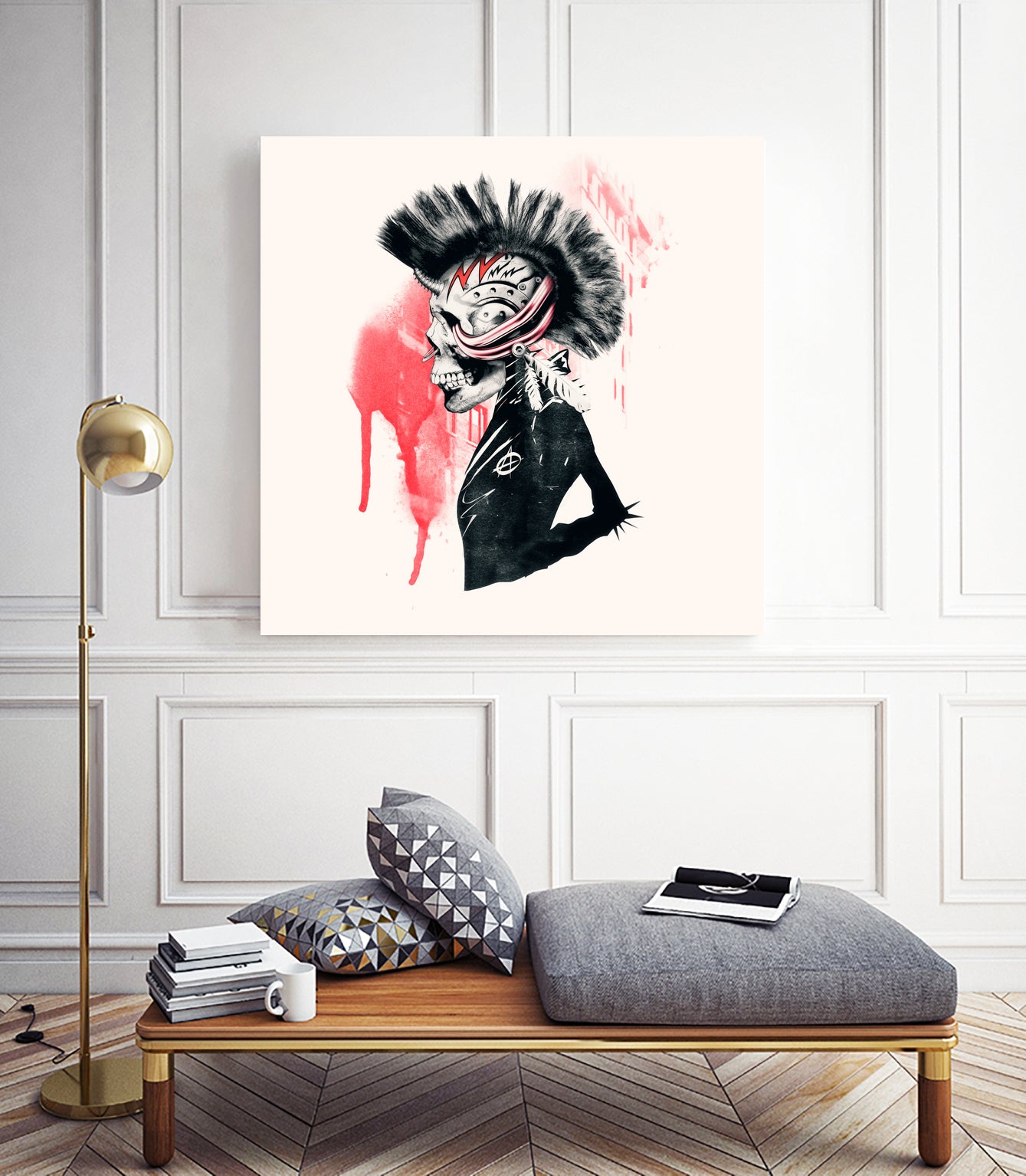 Punk by Ali Gulec on GIANT ART - white photo illustration