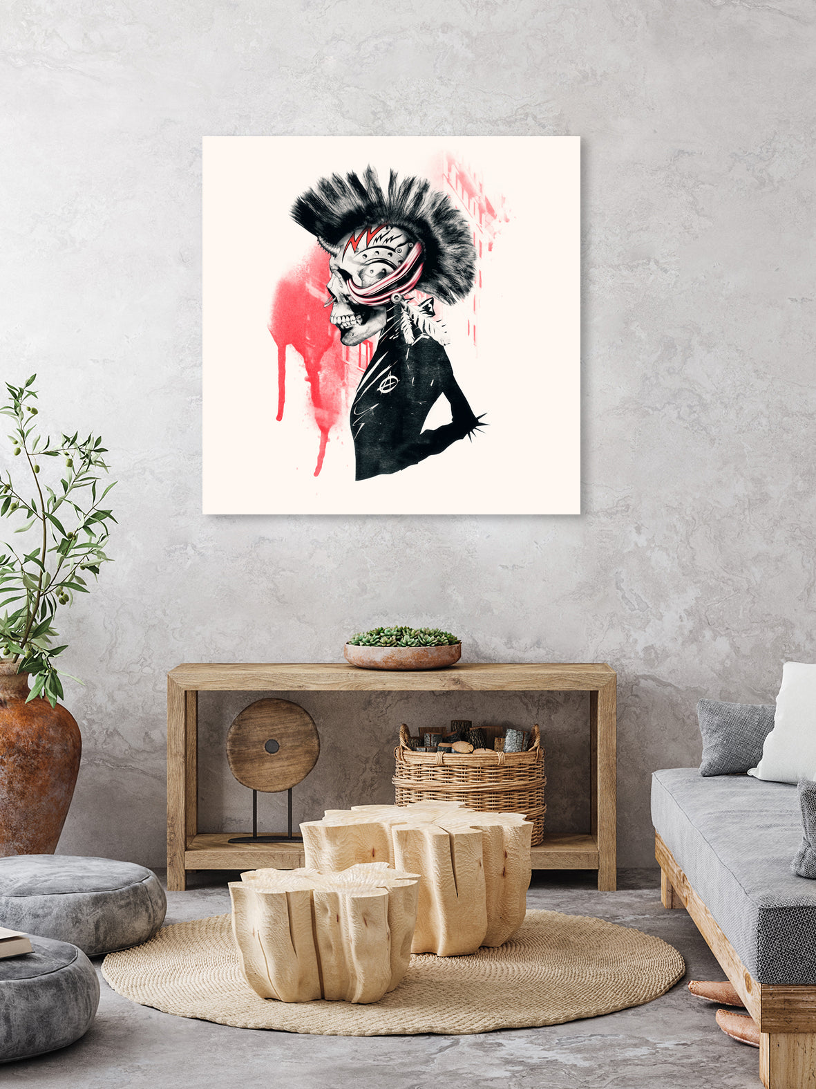 Punk by Ali Gulec on GIANT ART - white photo illustration