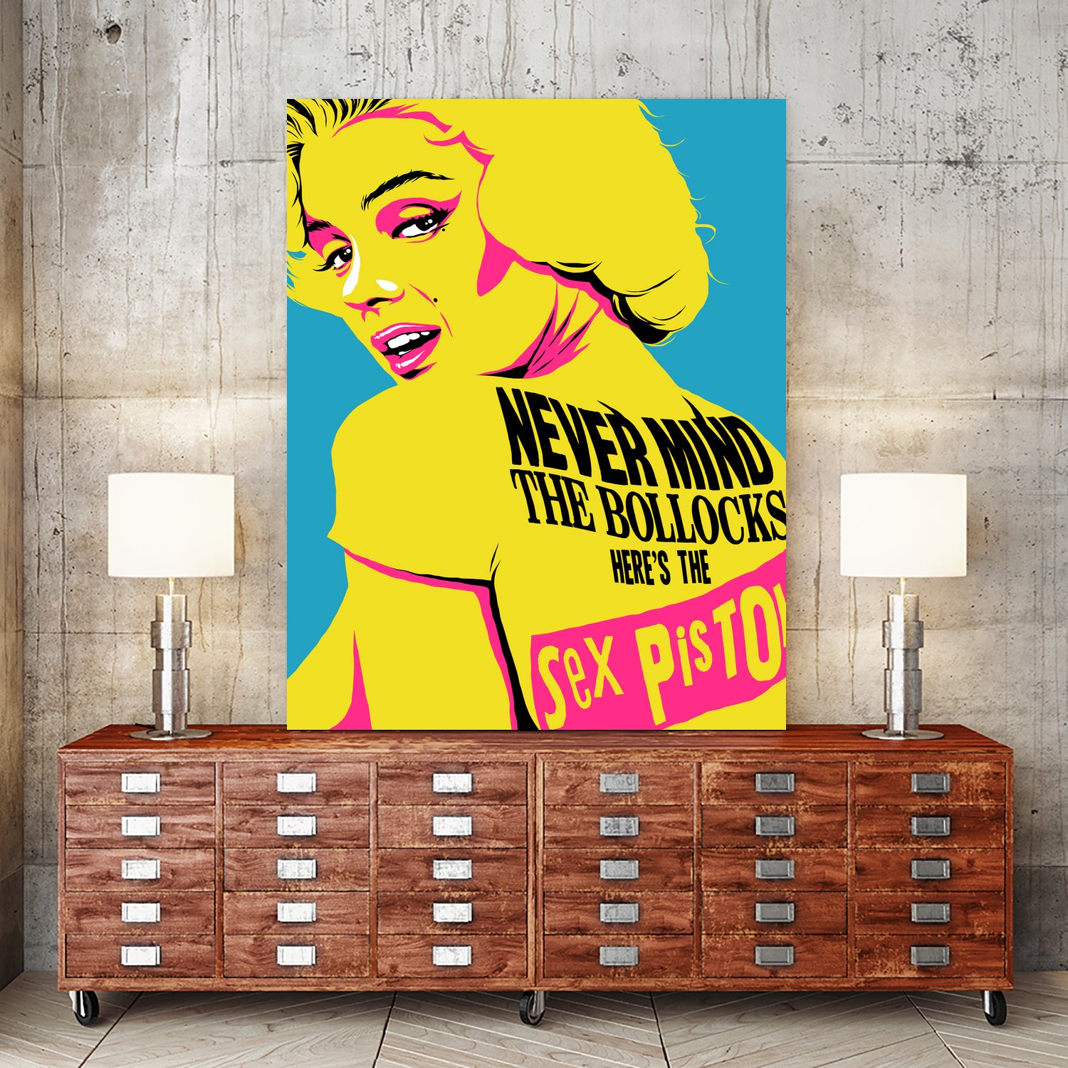 Pin-Up Pistol by Bily Mariano da Luz on GIANT ART - yellow digital drawing