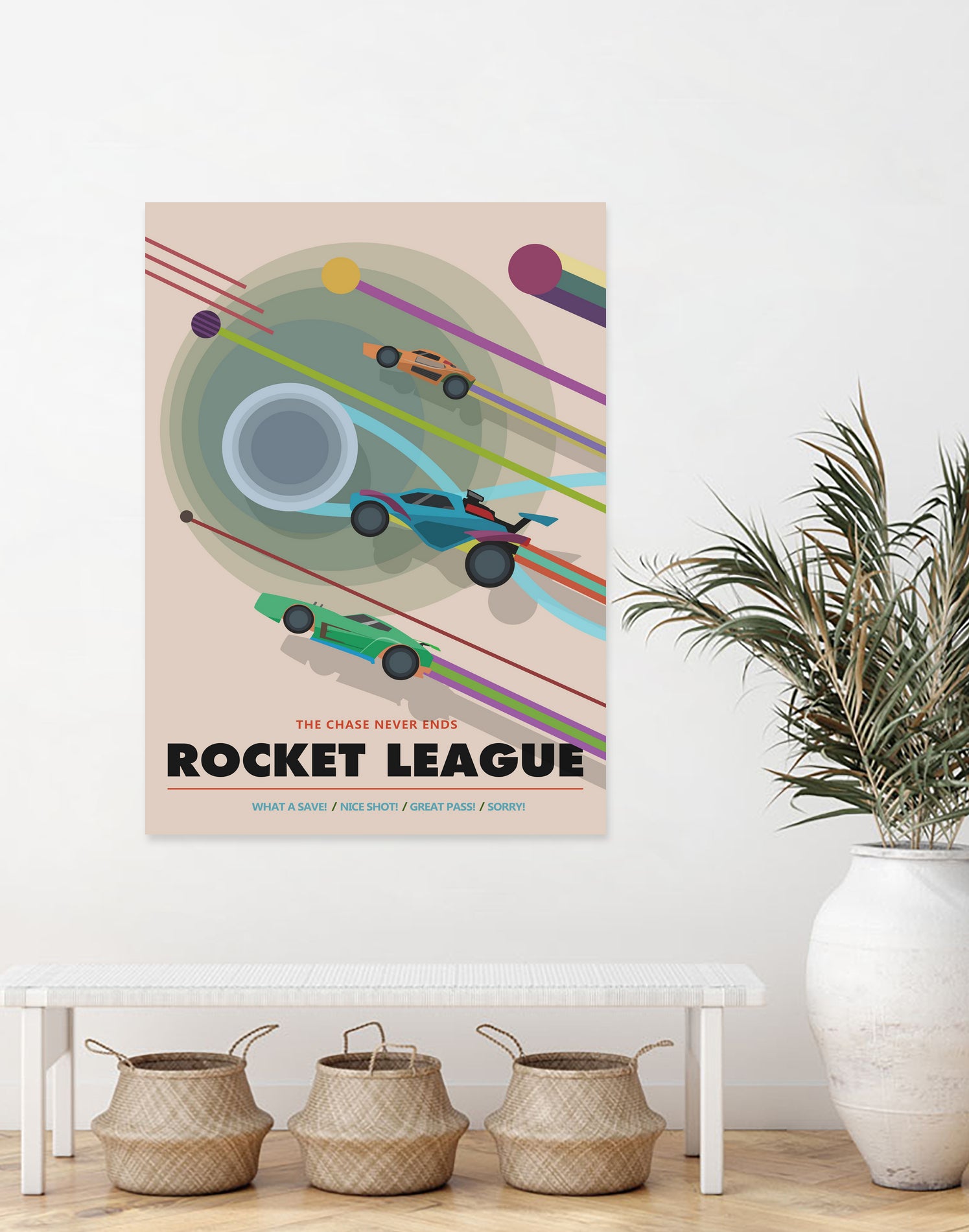 Rocket League by Ilham Akbar on GIANT ART - yellow digital painting