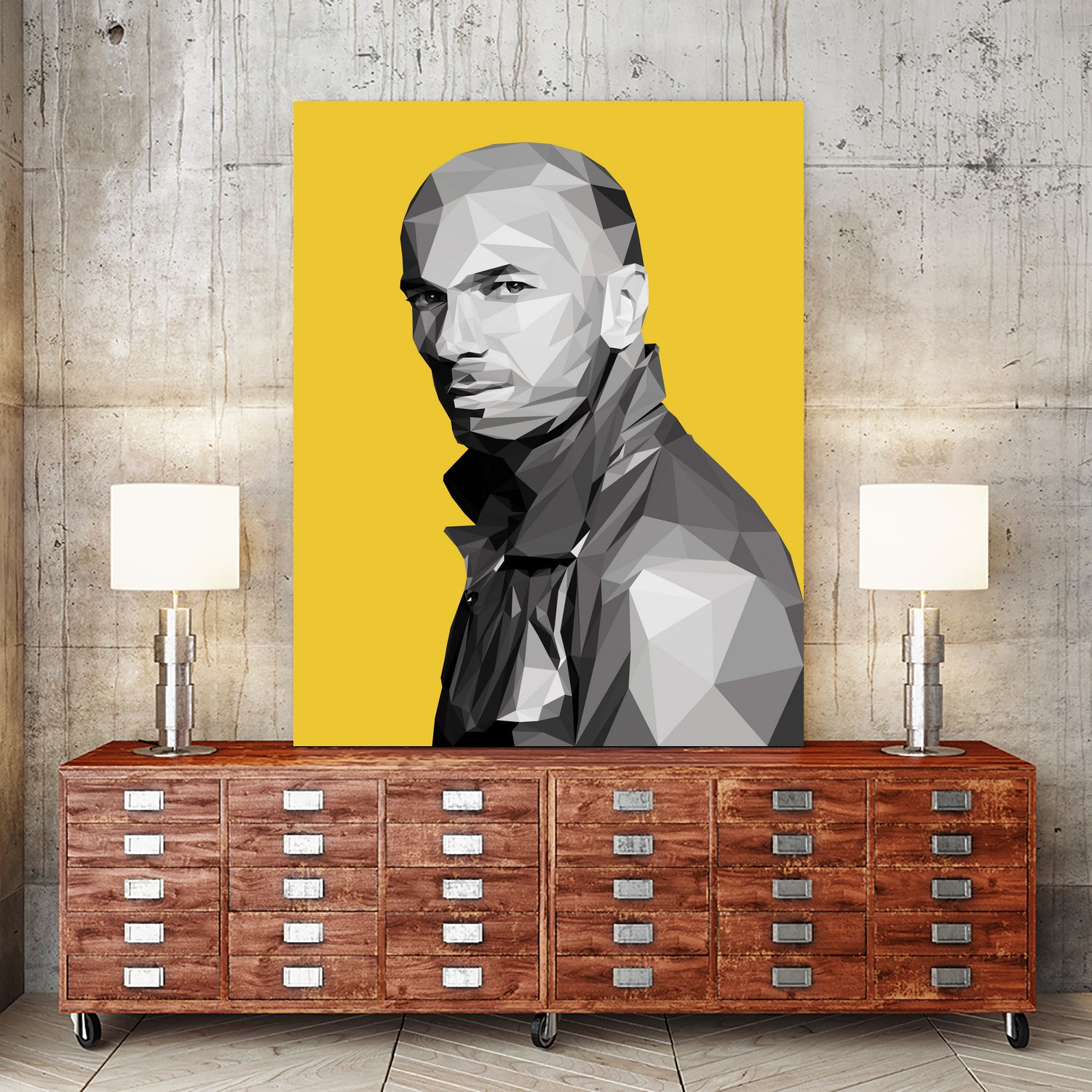 ZIDANE by VAN WIE on GIANT ART - black character design