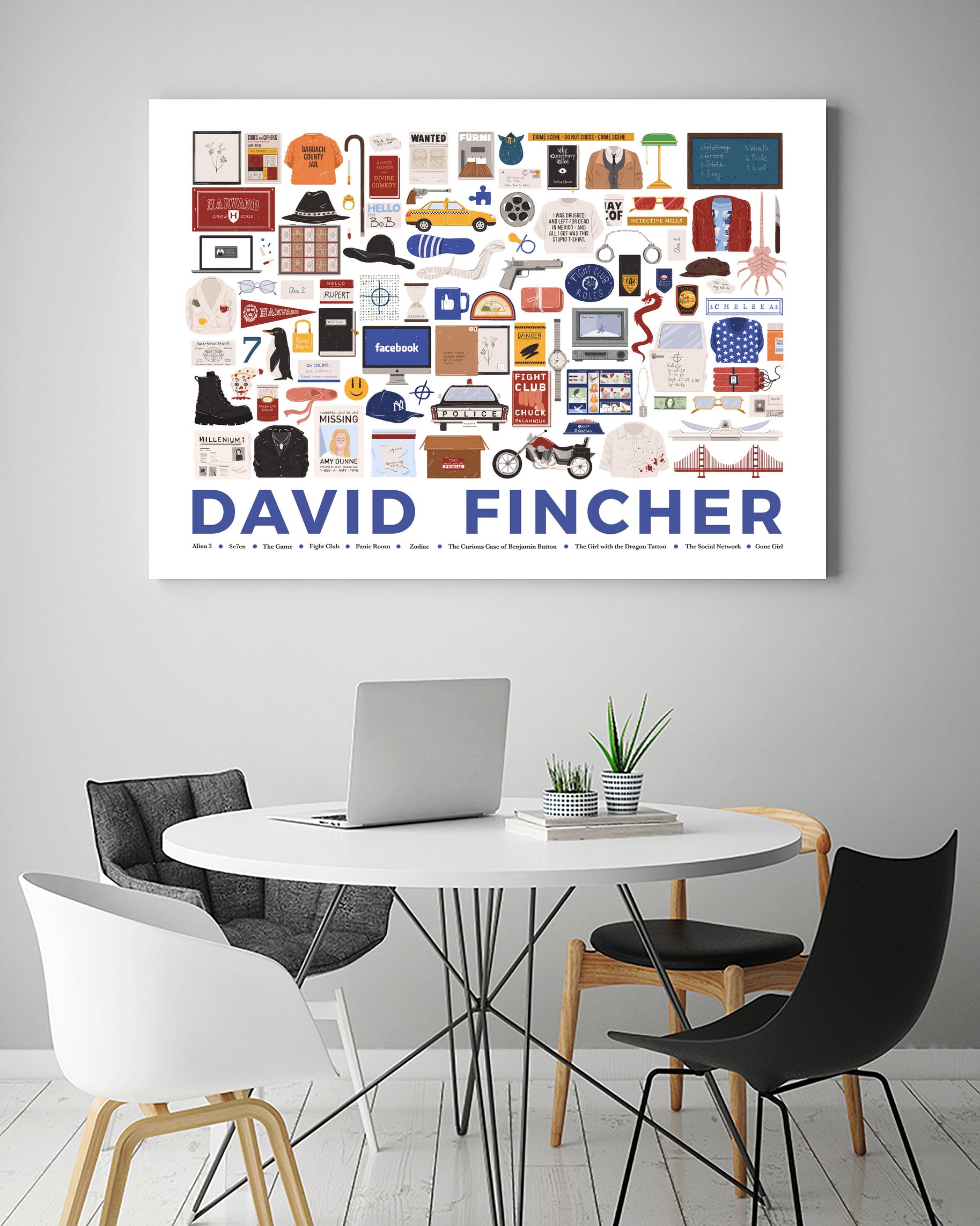 David Fincher by Maria Suarez-Inclan on GIANT ART - digital drawing