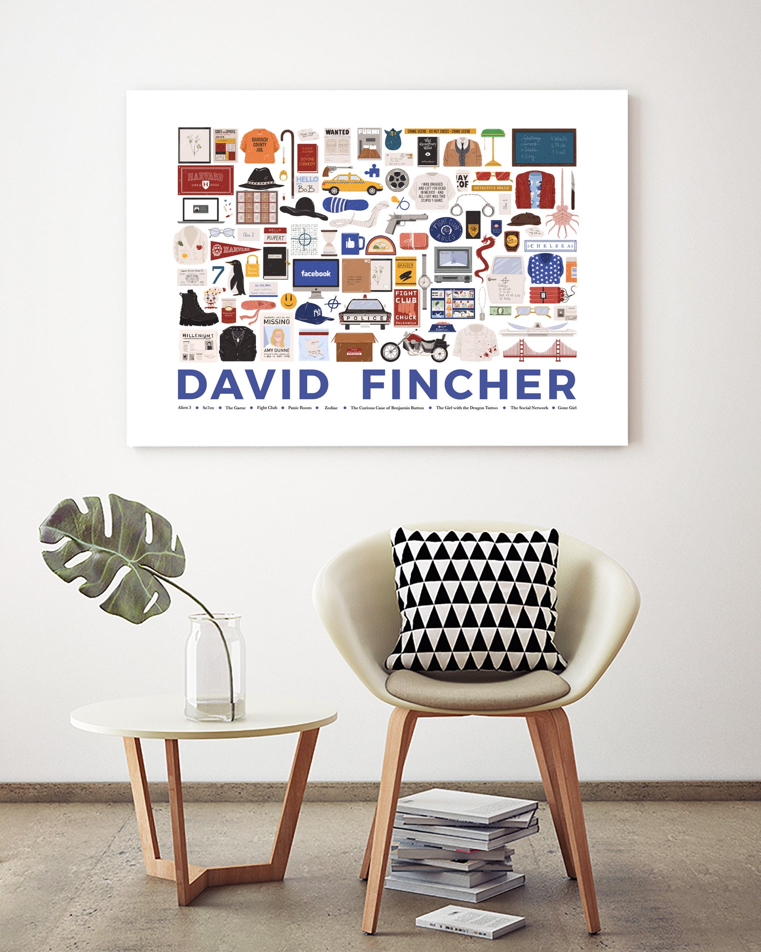 David Fincher by Maria Suarez-Inclan on GIANT ART - digital drawing