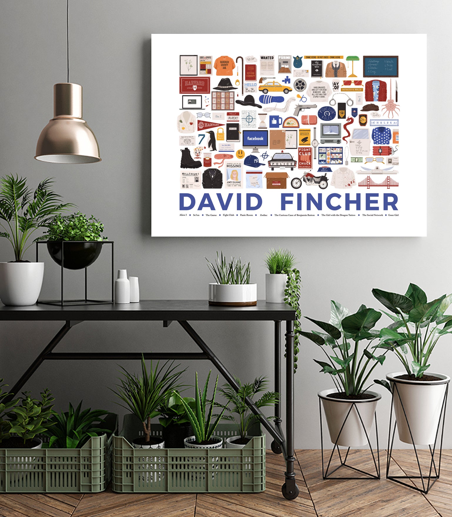 David Fincher by Maria Suarez-Inclan on GIANT ART - digital drawing