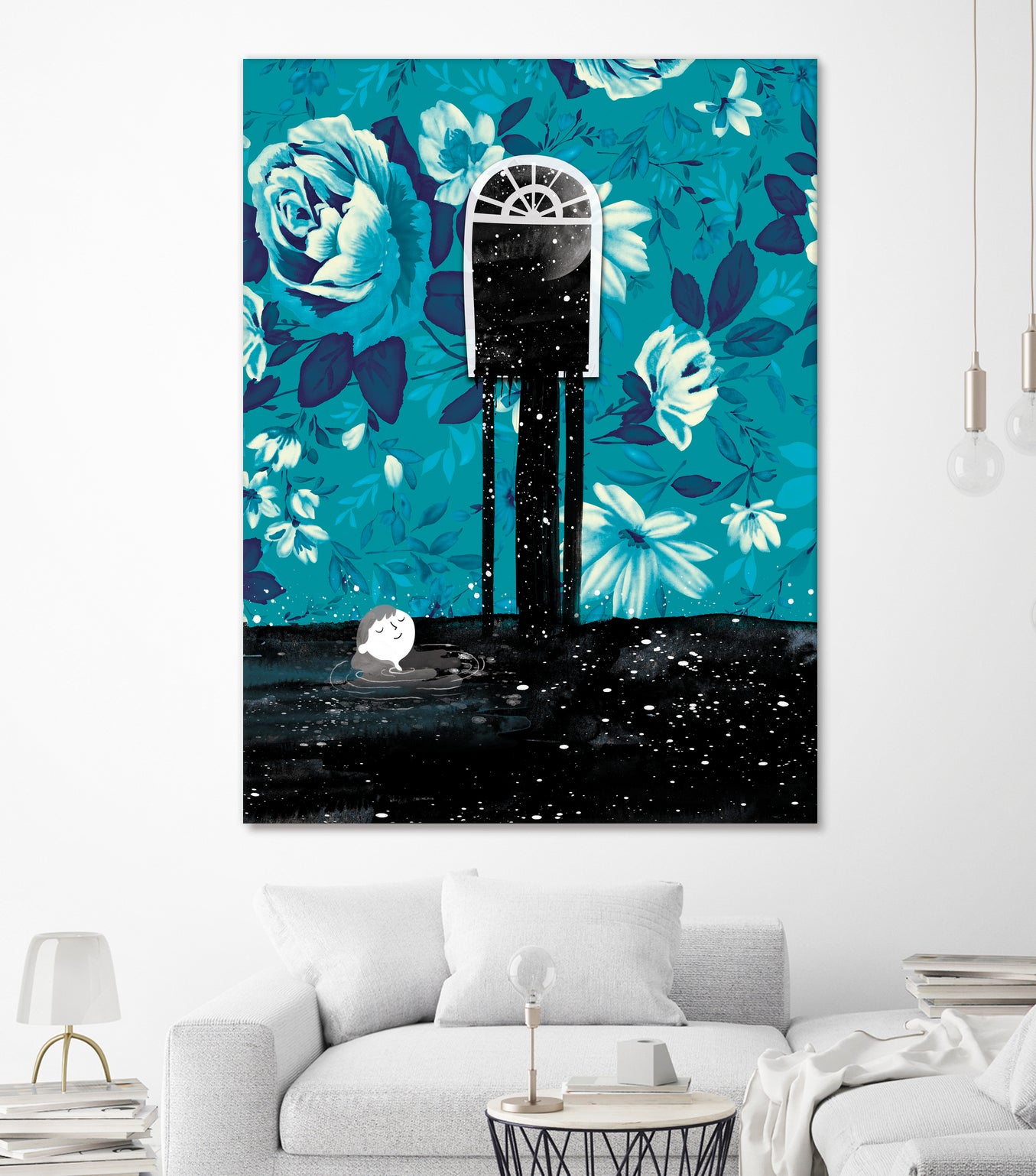 Nigh tSwim by Holly Hatam on GIANT ART - blue digital painting