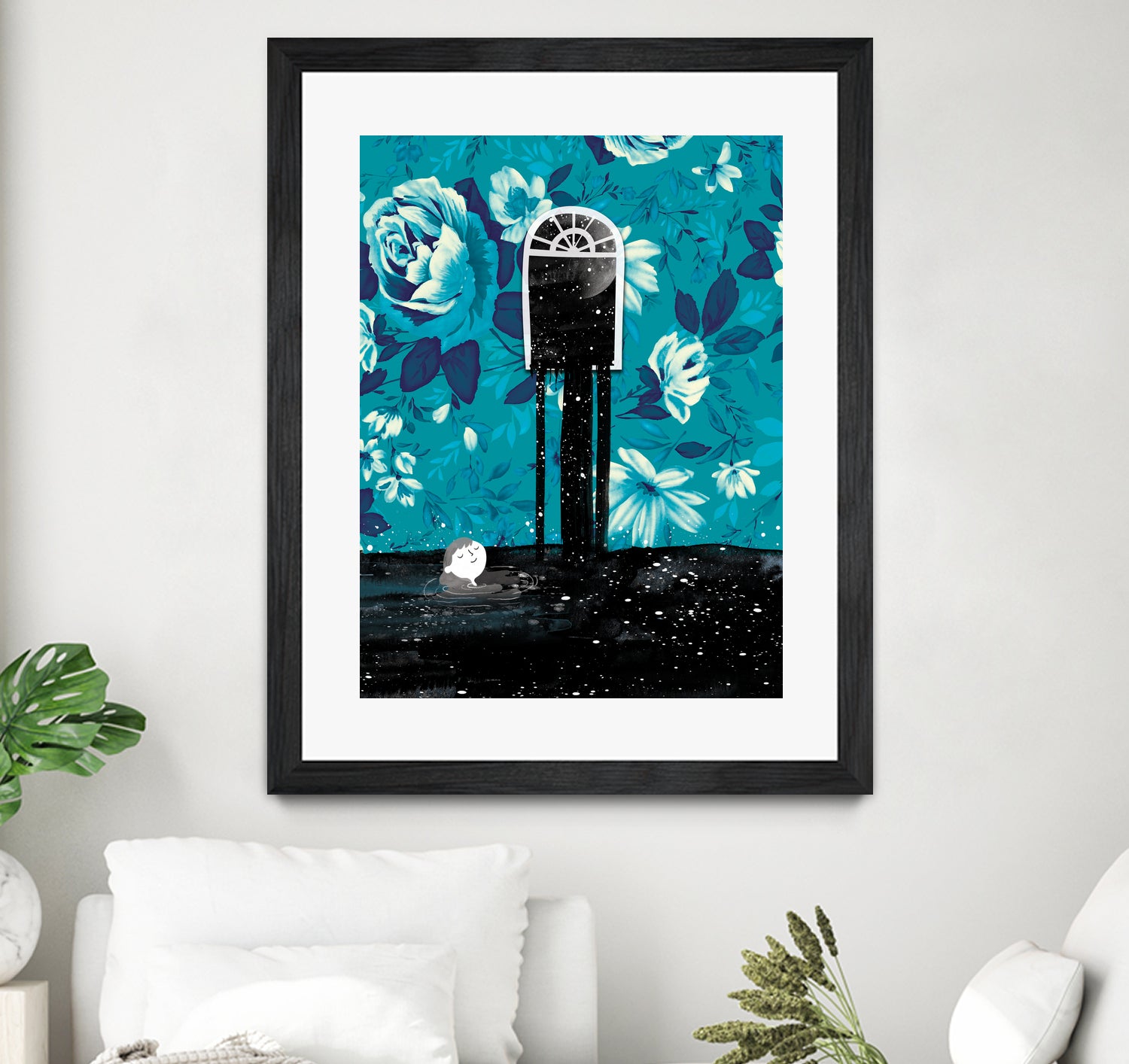 Nigh tSwim by Holly Hatam on GIANT ART - blue digital painting