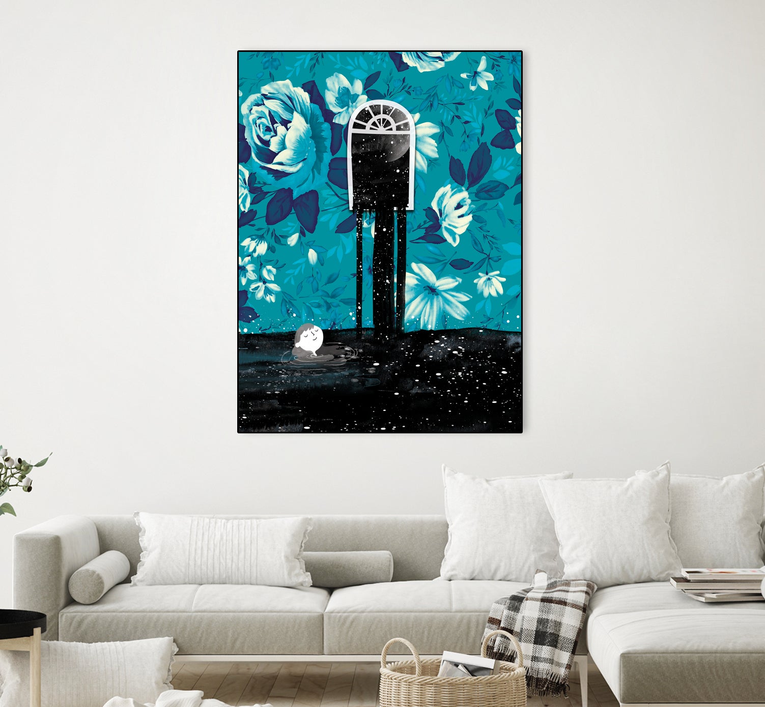 Nigh tSwim by Holly Hatam on GIANT ART - blue digital painting