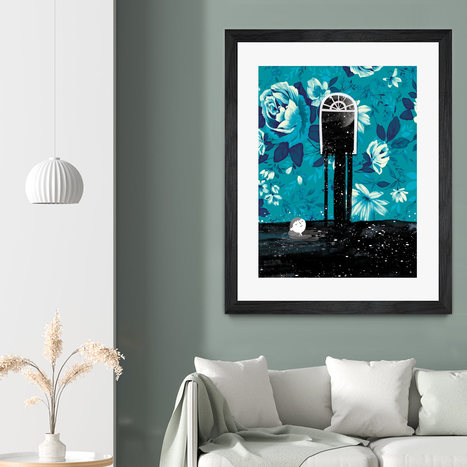 Nigh tSwim by Holly Hatam on GIANT ART - blue digital painting